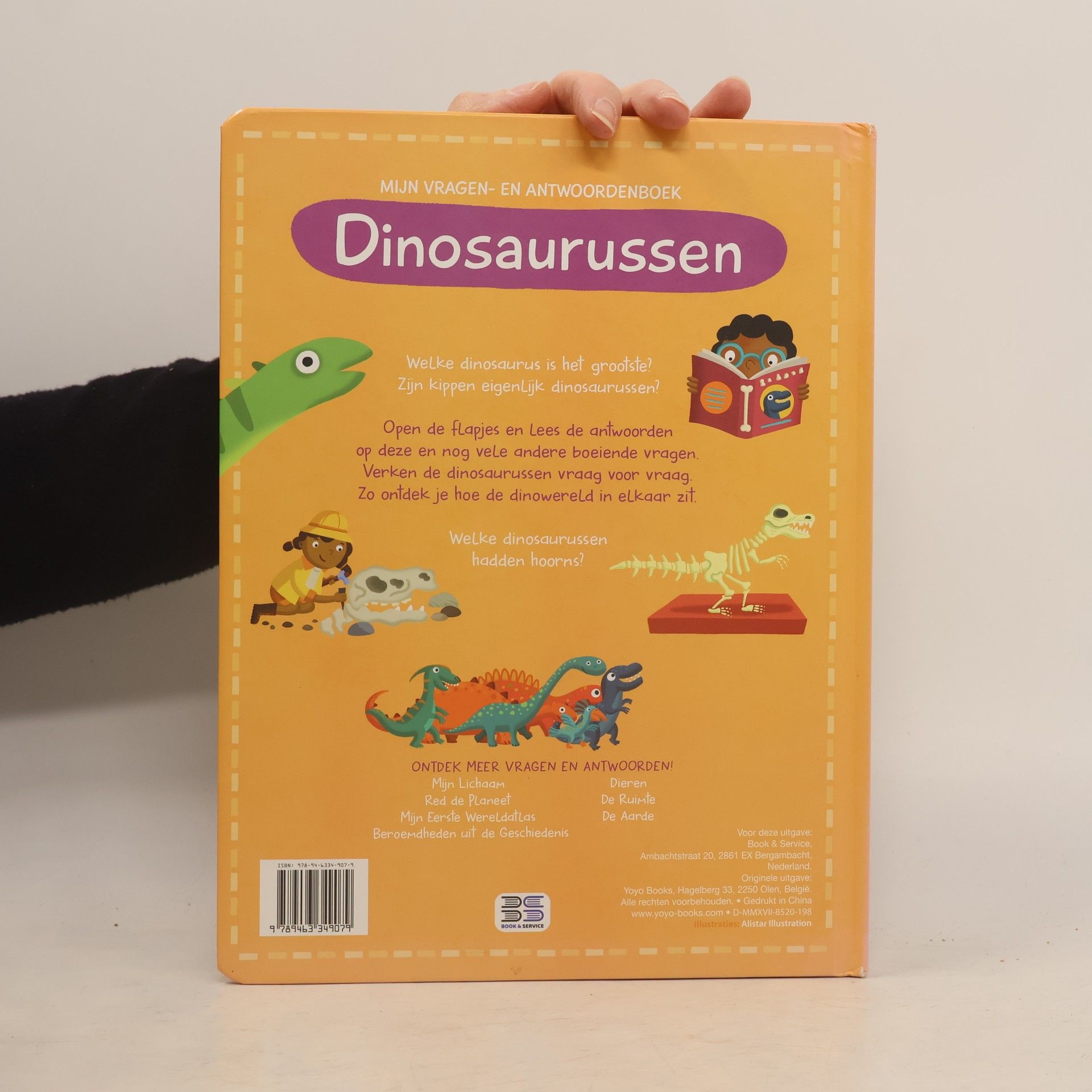 Mijn vragen- en antwoordenboek: Dinosaurussen