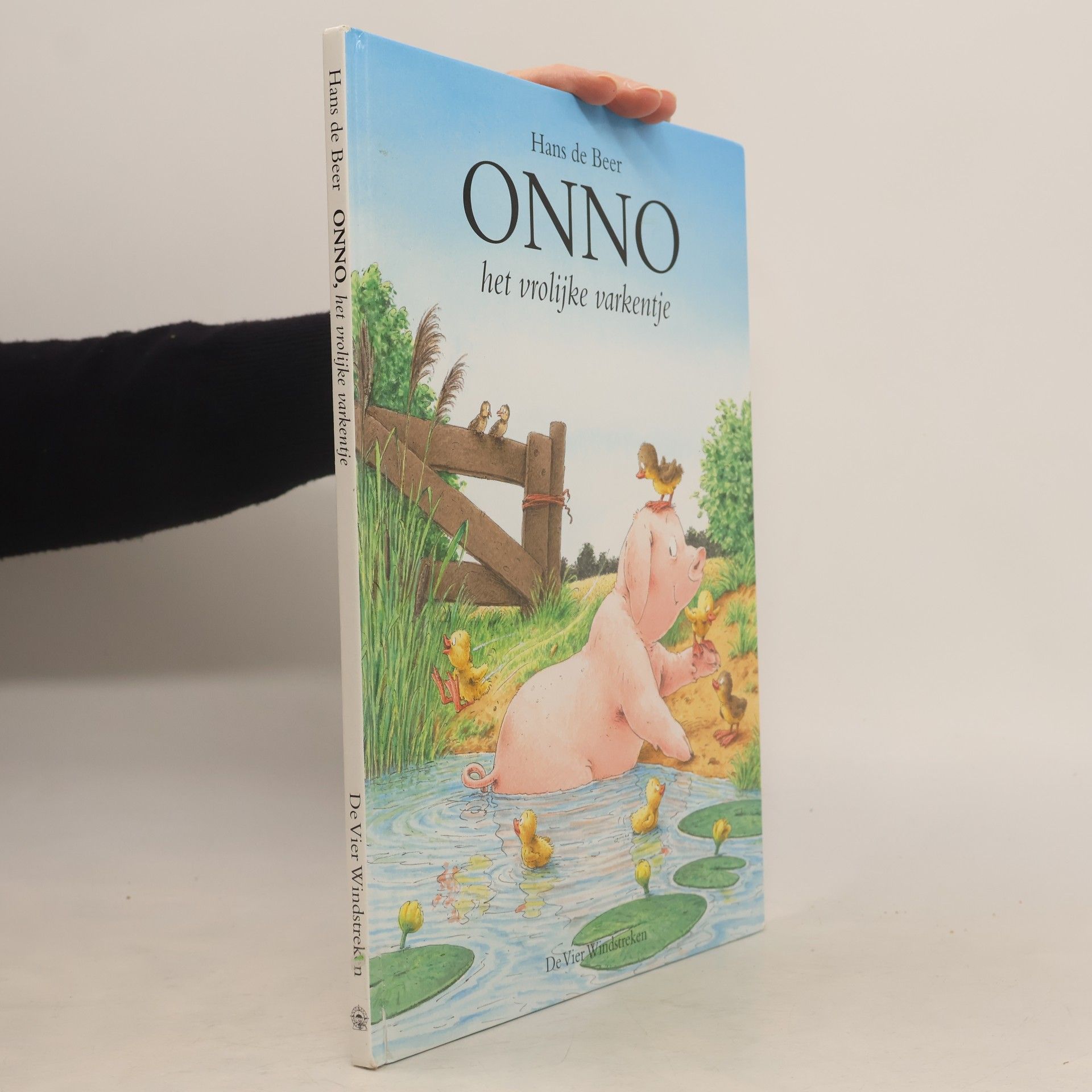 Hans De Beer Een Vier Windstreken prentenboek: Onno, het vrolijke varkentje