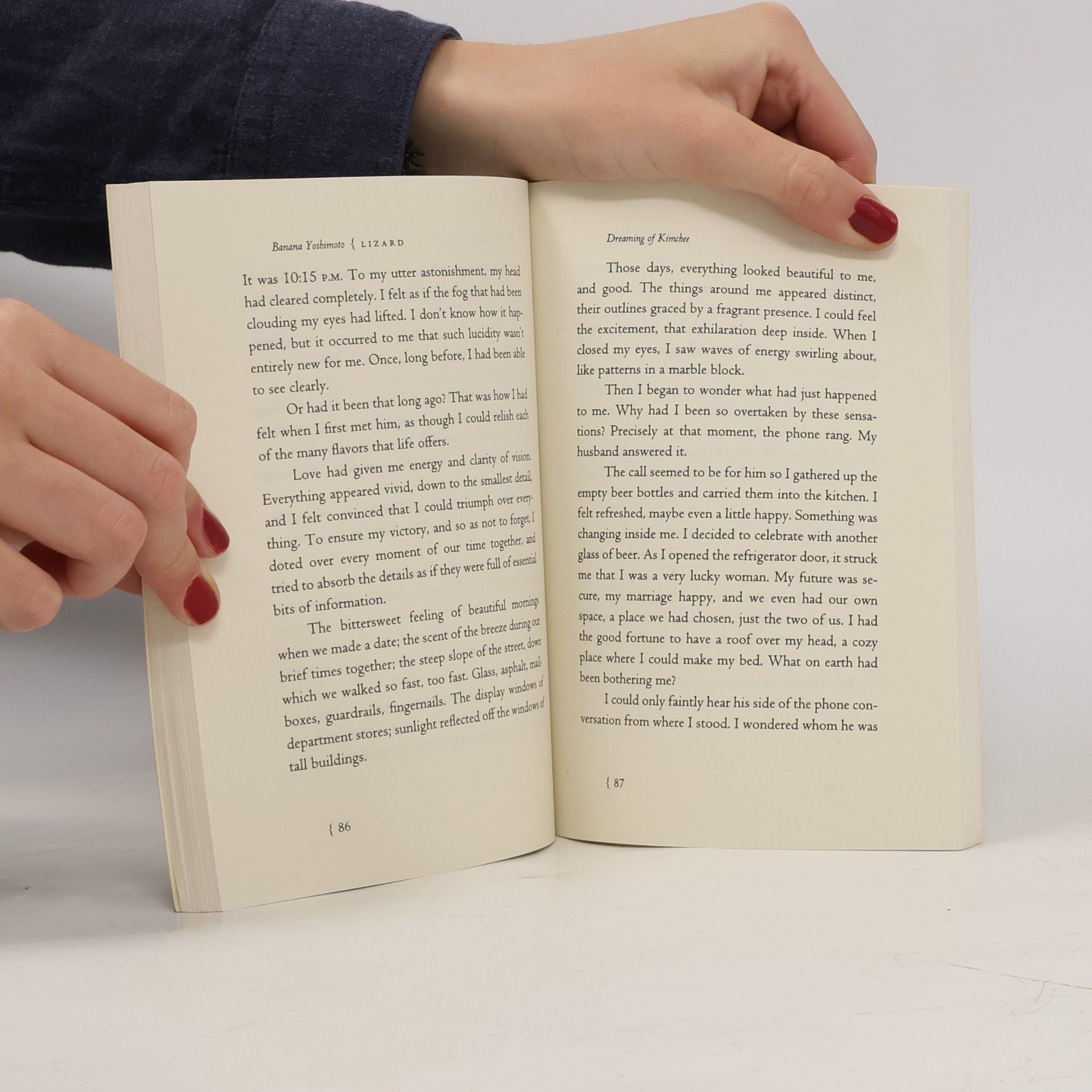 Banana Yoshimoto Lizard