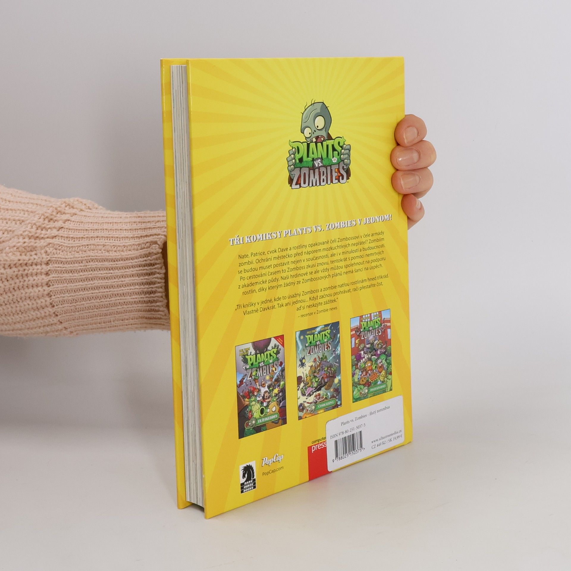 Paul Tobin Plants vs. Zombies. Žlutý zomnibus