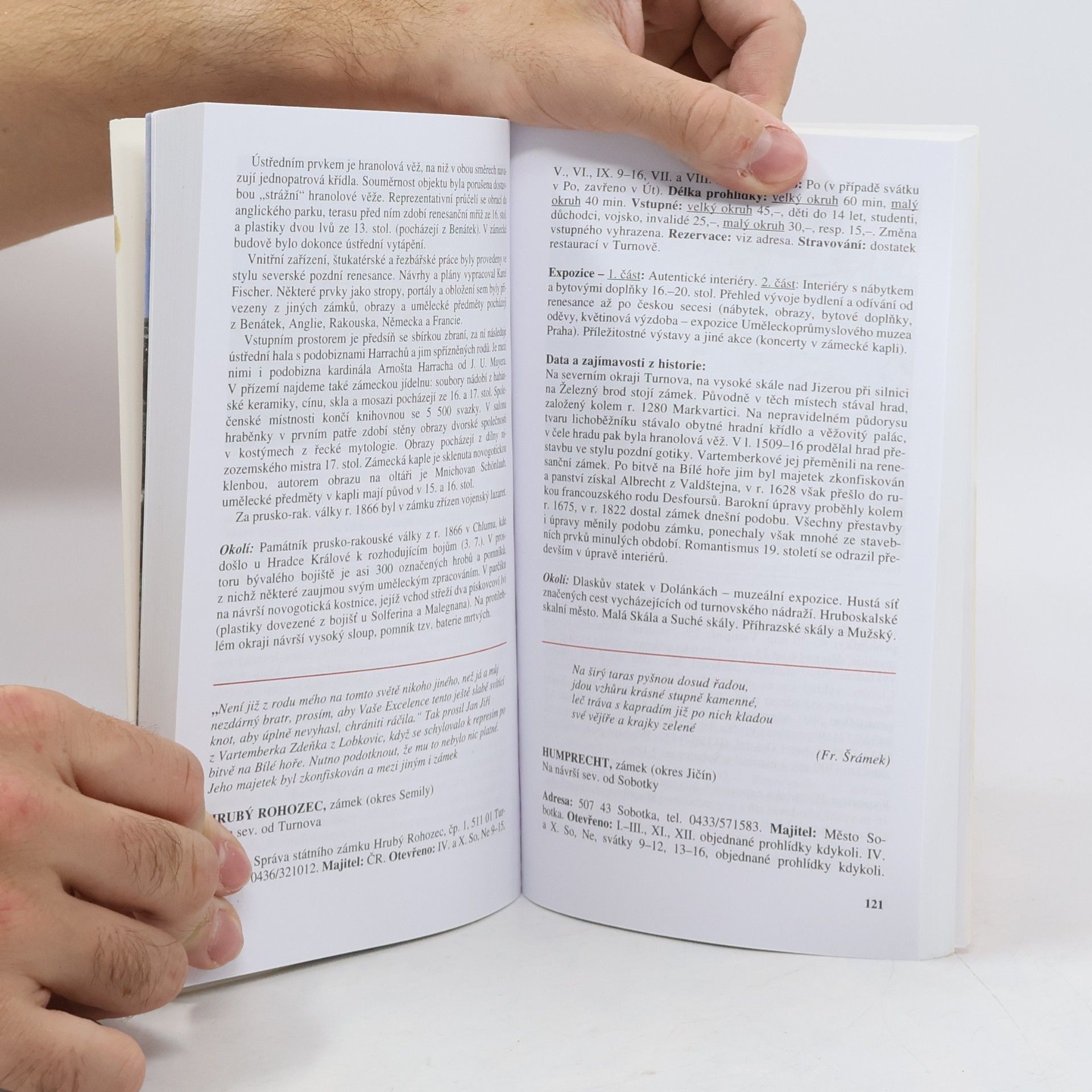 Soňa Scheinpflugová Hrady a zámky v Čechách, na Moravě, ve Slezsku