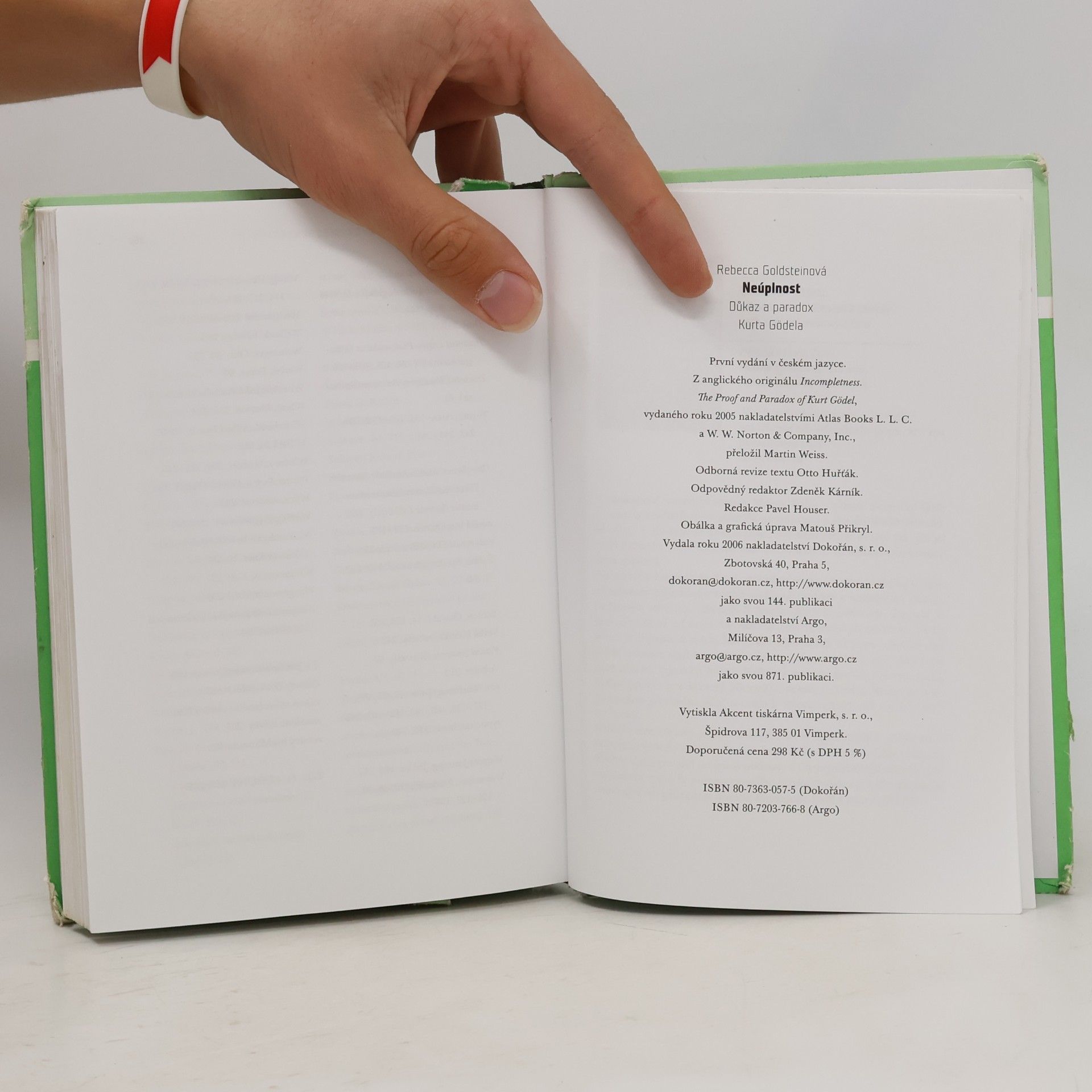 Rebecca Goldsteinová Neúplnost