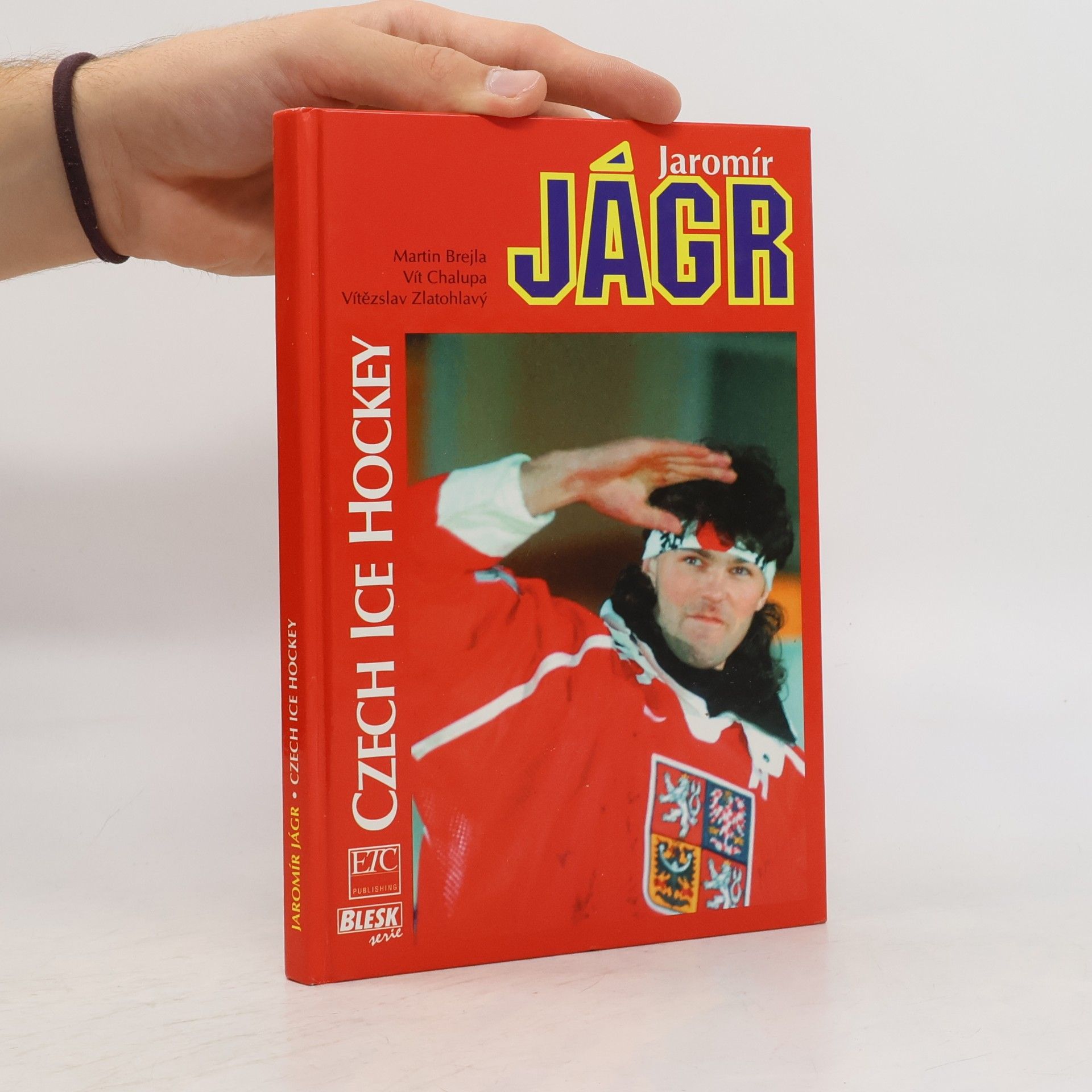 Vít Chalupa Jaromír Jágr. Czech Ice Hockey