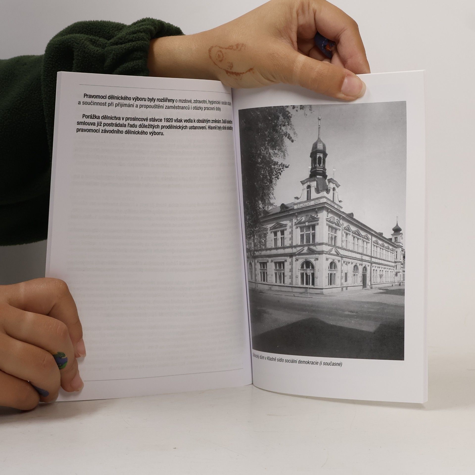 Eva Vlčková 100 let prosincové generální stávky na Kladensku, aneb, Když bylo Kladno „rudý Kronštadt“