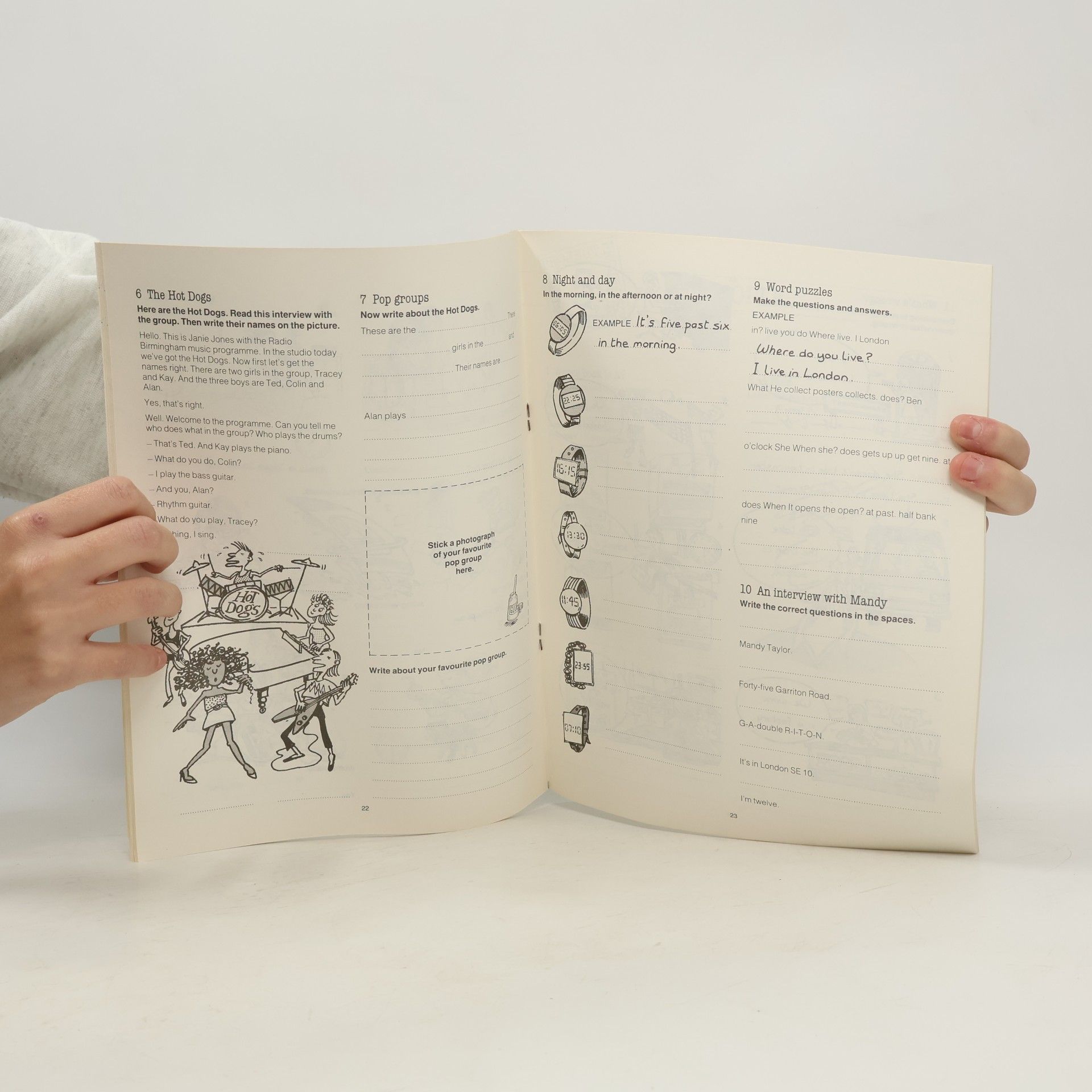 Tom Hutchinson Project English 1. Workbook