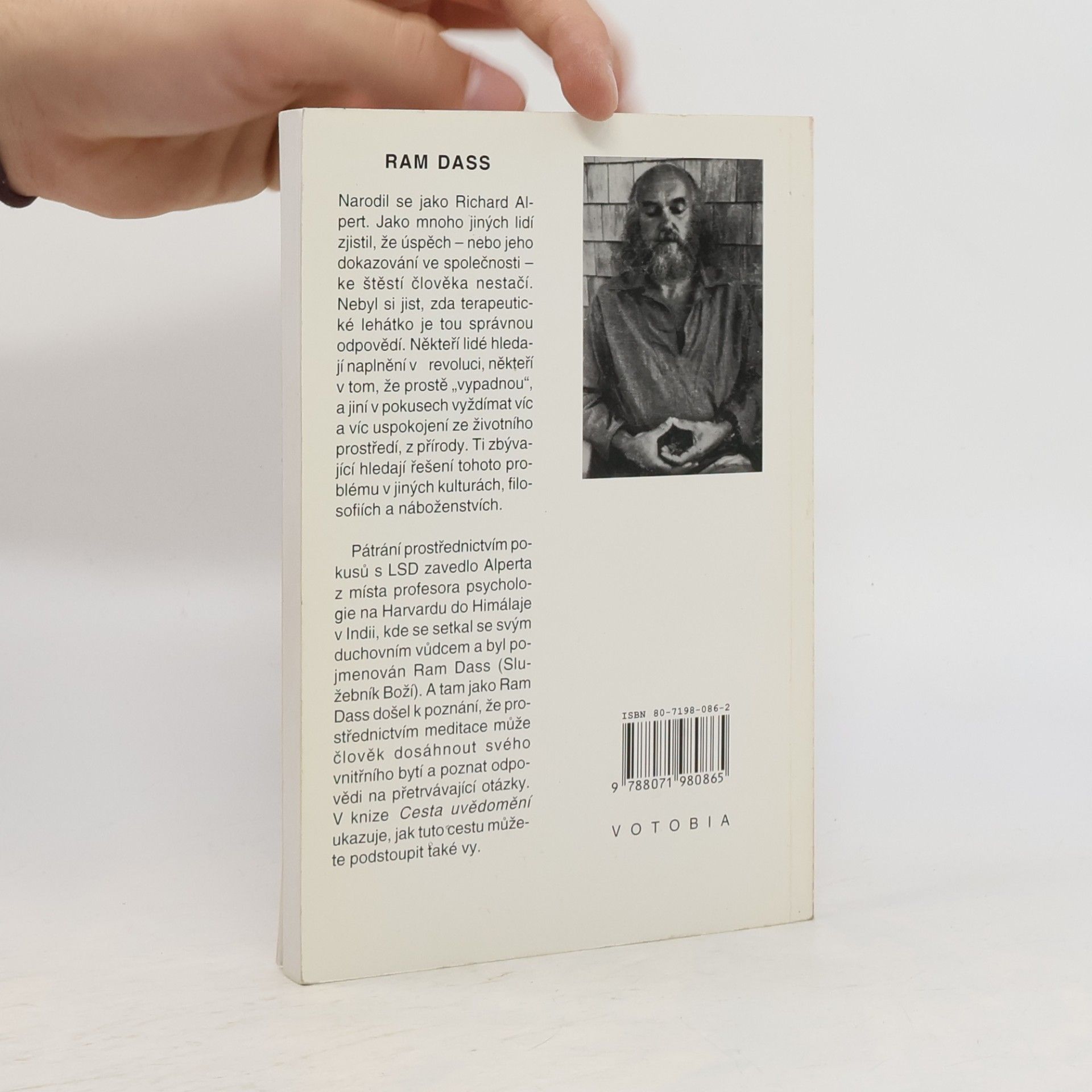 Ram Dass Cesta uvědomění. Průvodce meditujícího