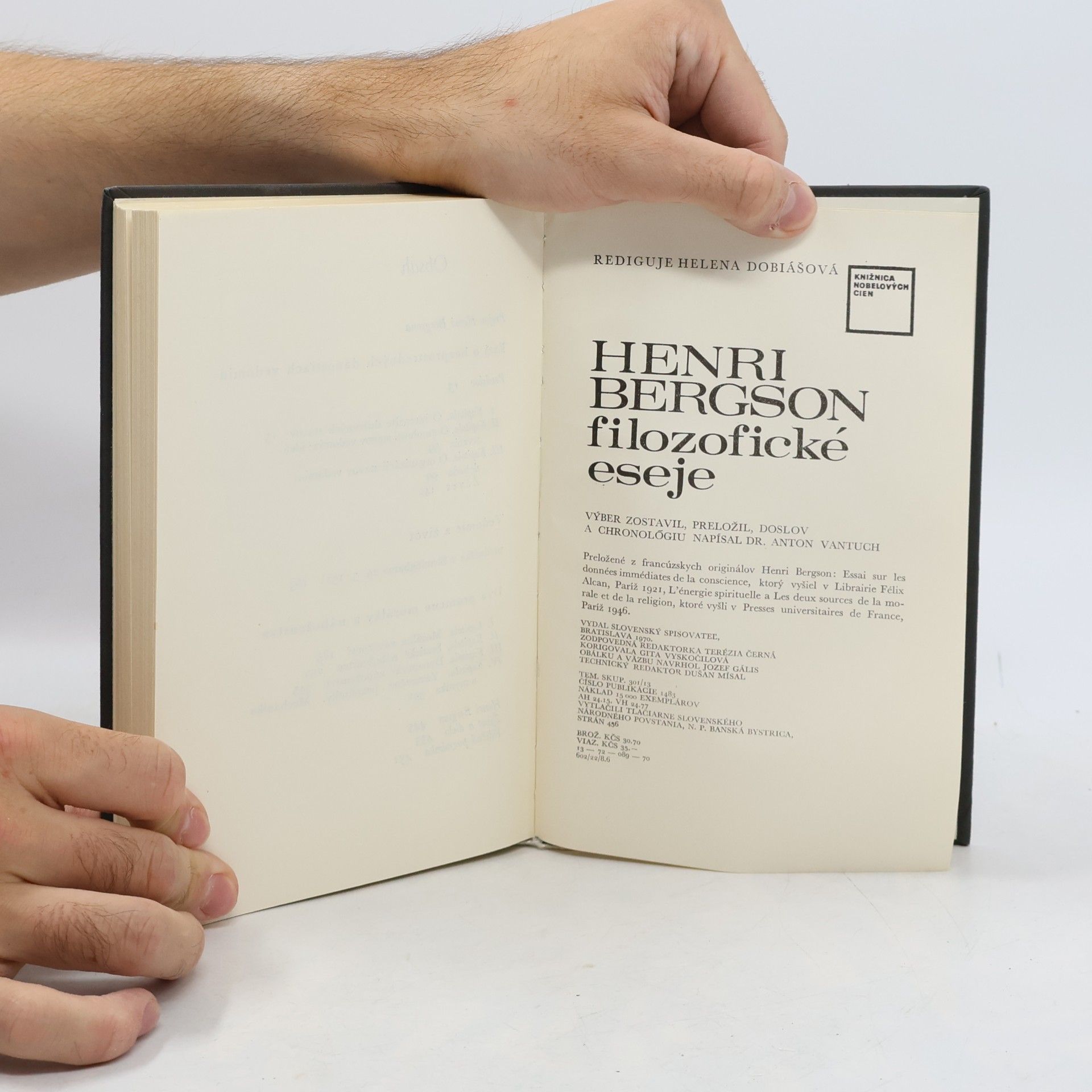 Henri Bergson Filozofické eseje