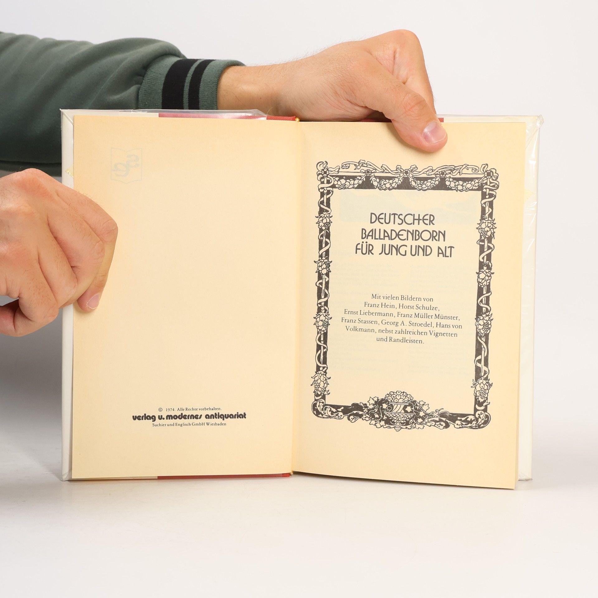 Various authors Deutscher Balladenborn für Jung und Alt