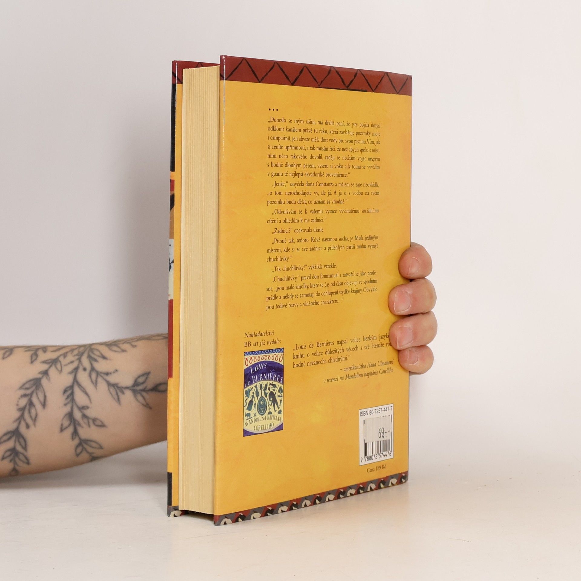 Louis de Bernieres Válka o zadnici dona Emmanuela