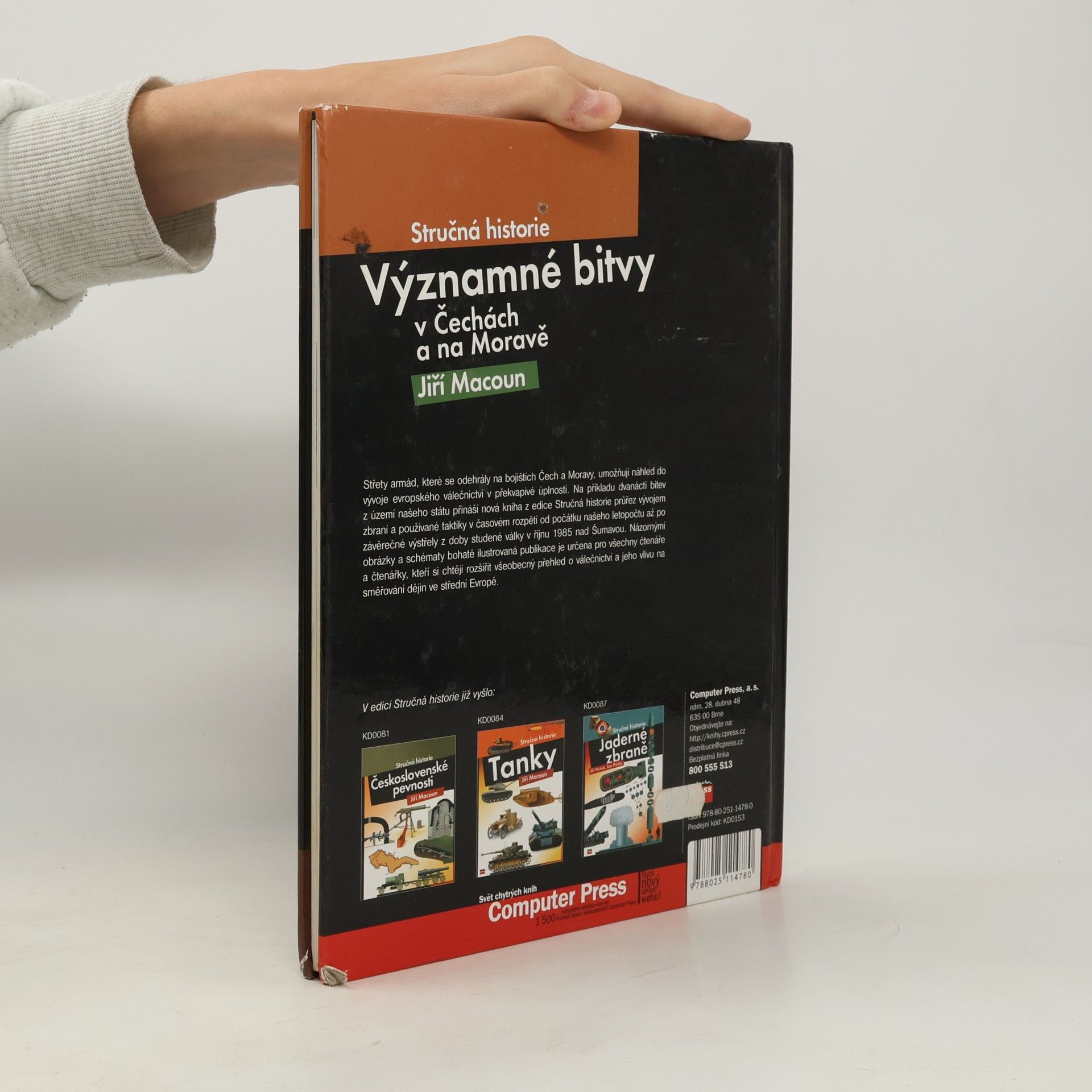 Jiří Macoun Významné bitvy v Čechách a na Moravě