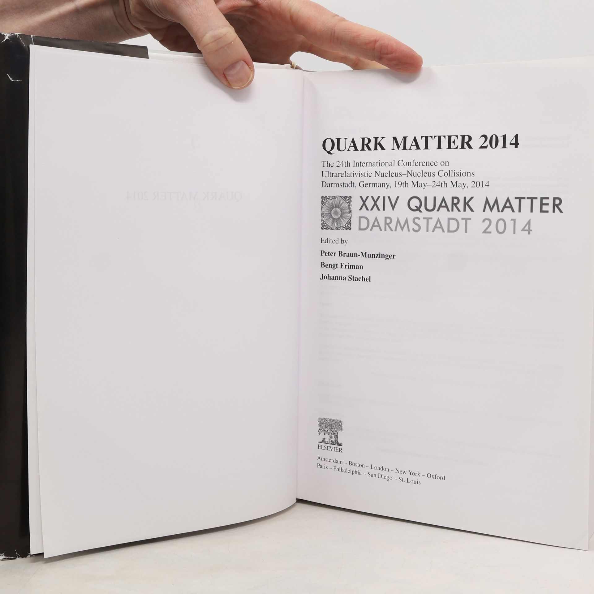 Collectif d'auteurs Quark Matter 2014