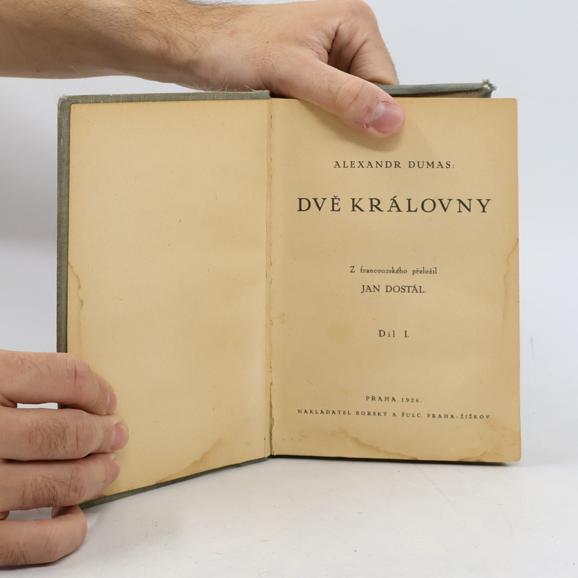 Alexandre Dumas Dvě královny. Díl I.