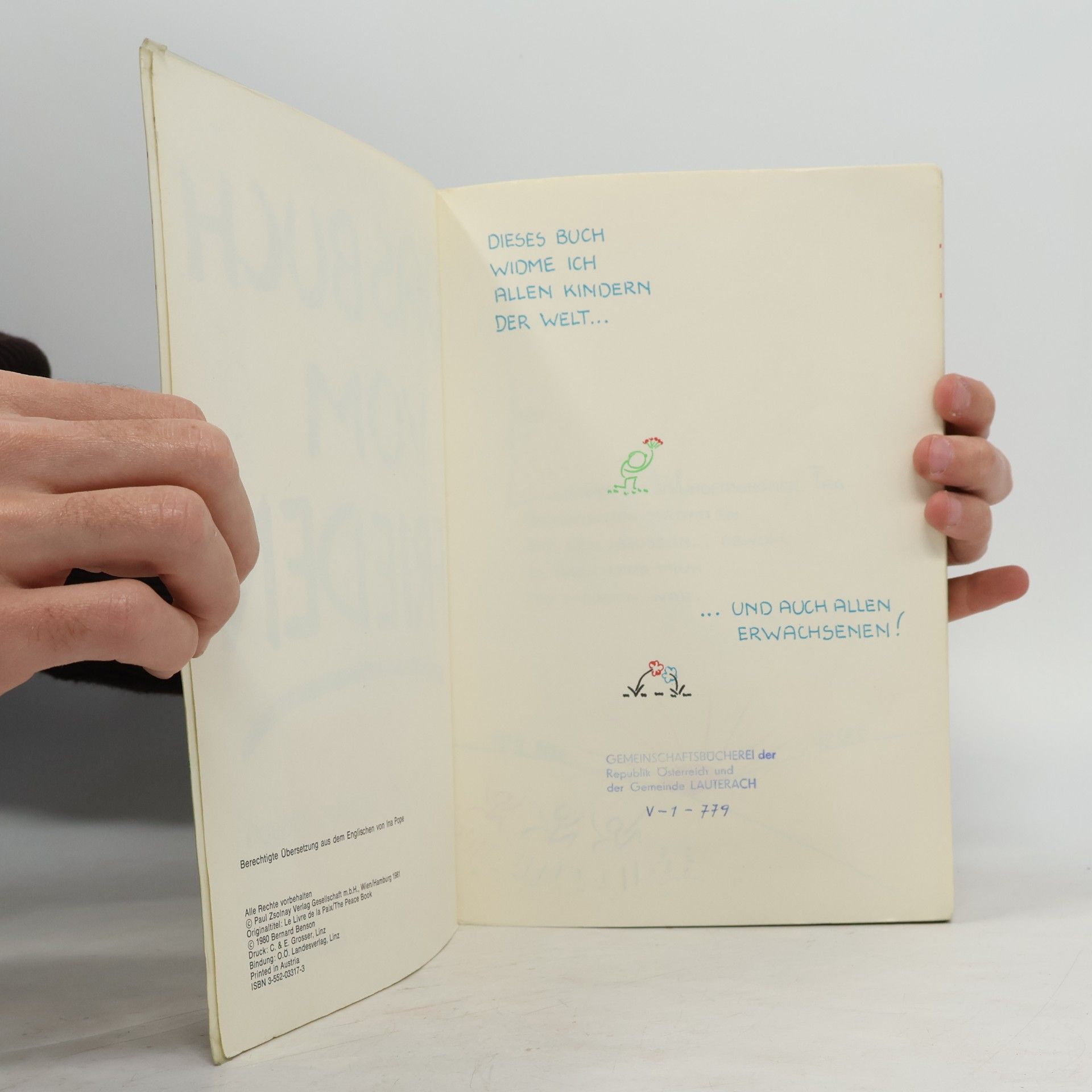 Bernard Benson Das Buch vom Frieden