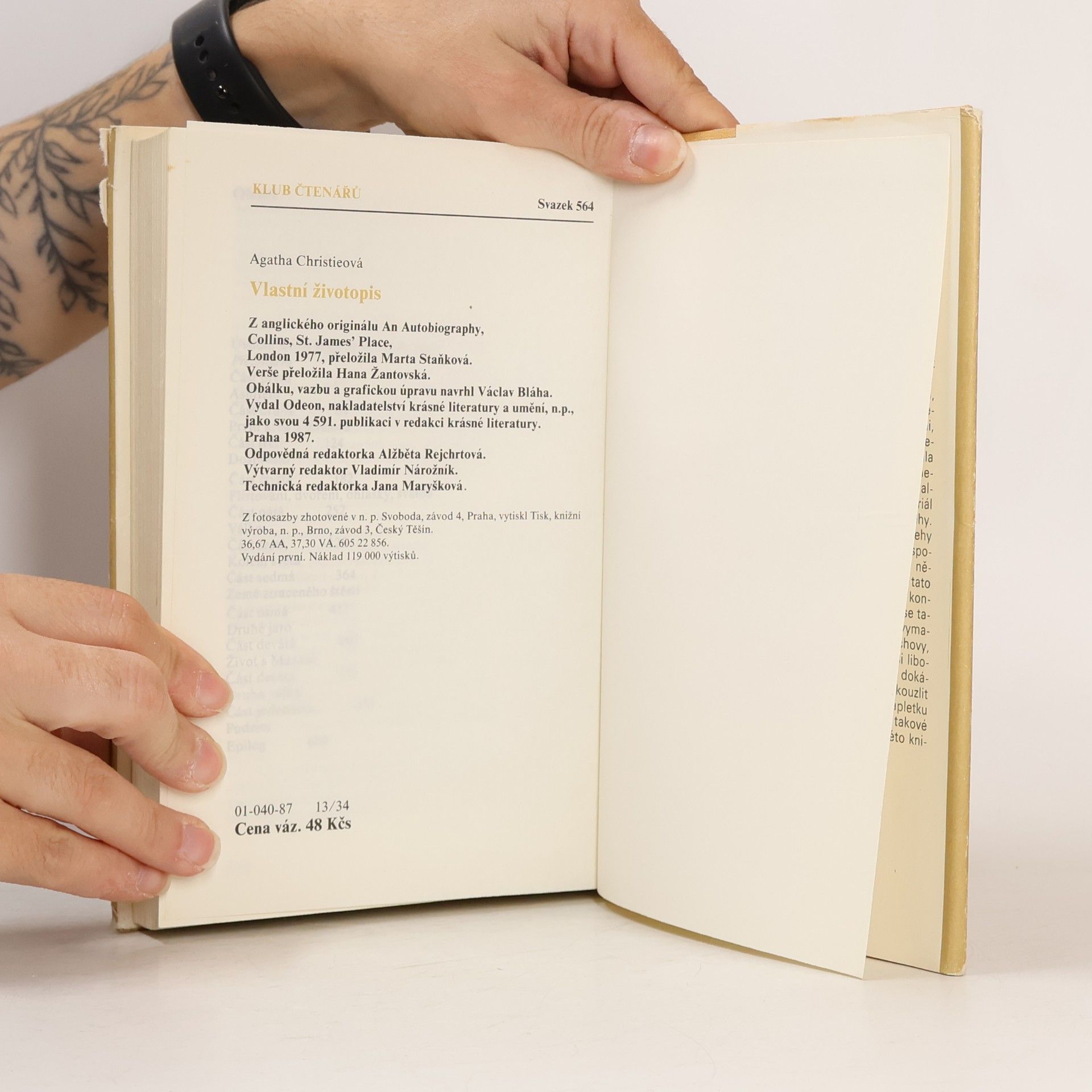 Agatha Christie Vlastní životopis