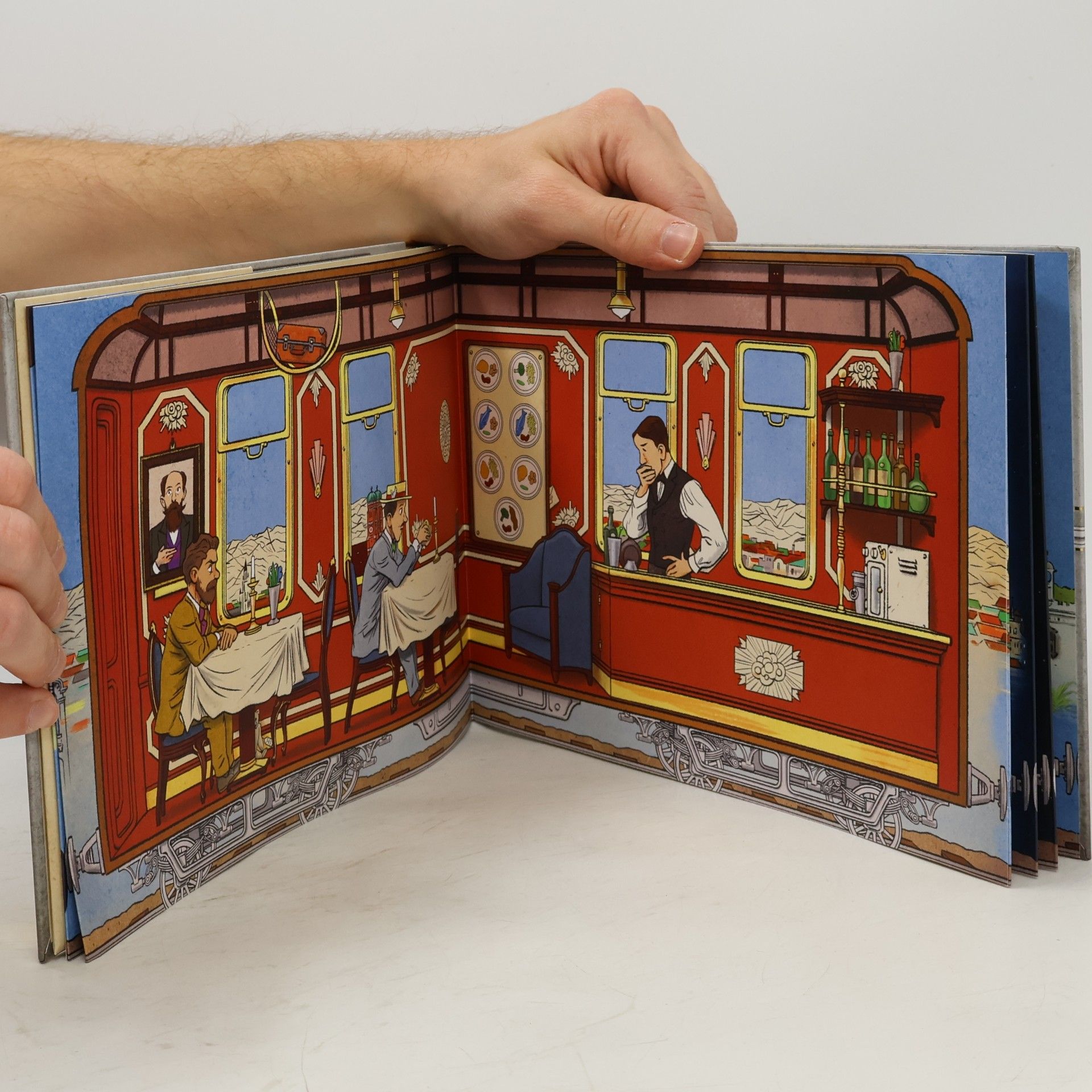 Markus Müller Jagd durch den Orient-Express – Escape-Leporello. Rätsel-Adventskalender mit Escape-Room zum Ausklappen. 24 Tage Rätseln in aufwändig gestaltetem Leporello-Format