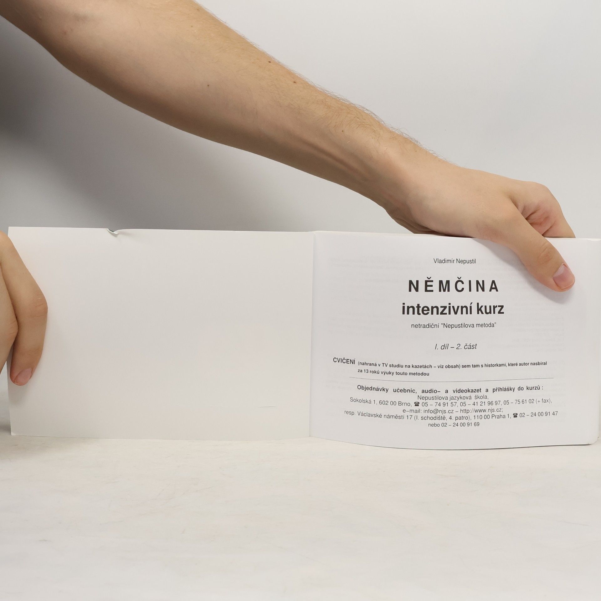 Vladimír Nepustil Němčina I/2 Cvičení