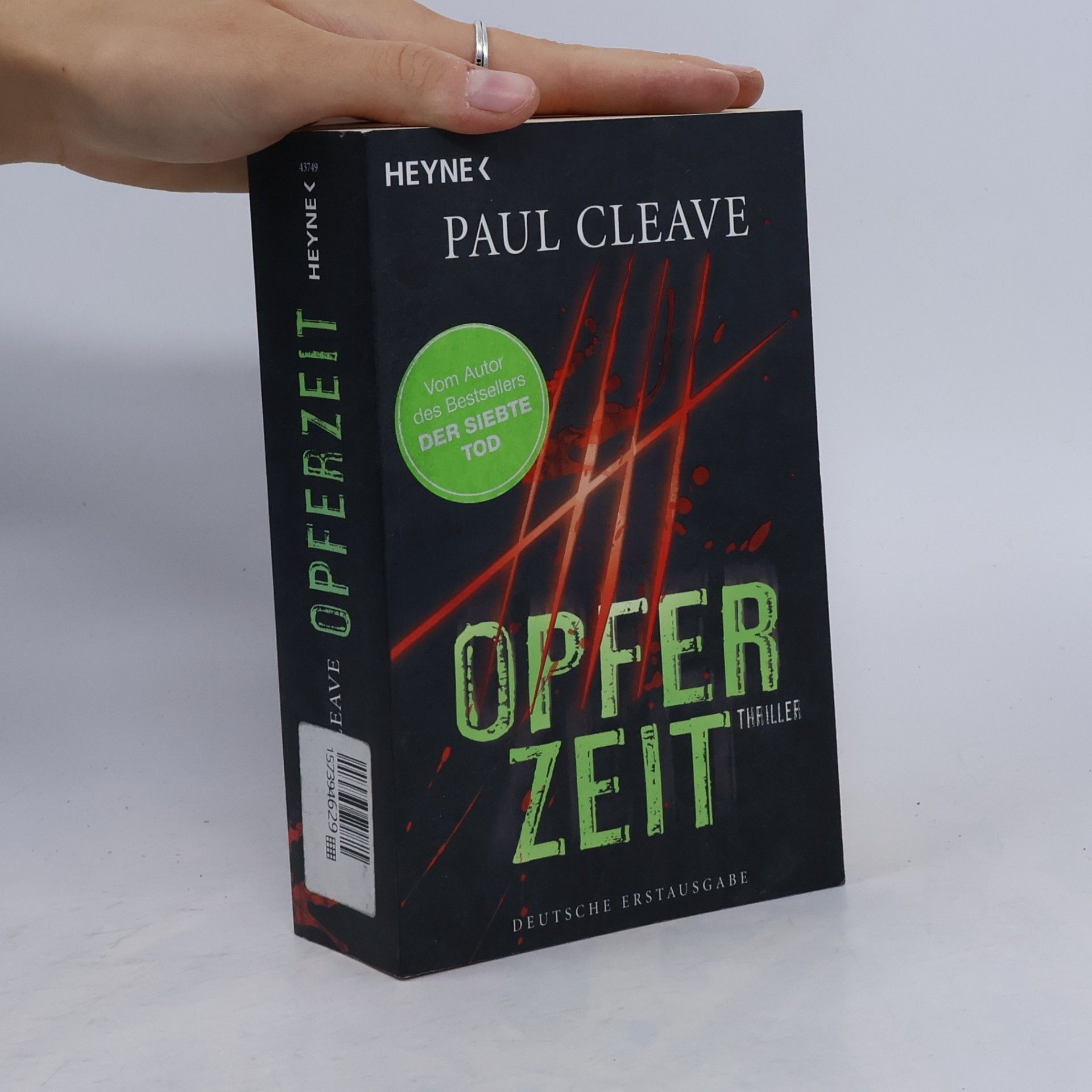 Paul Cleave Opferzeit