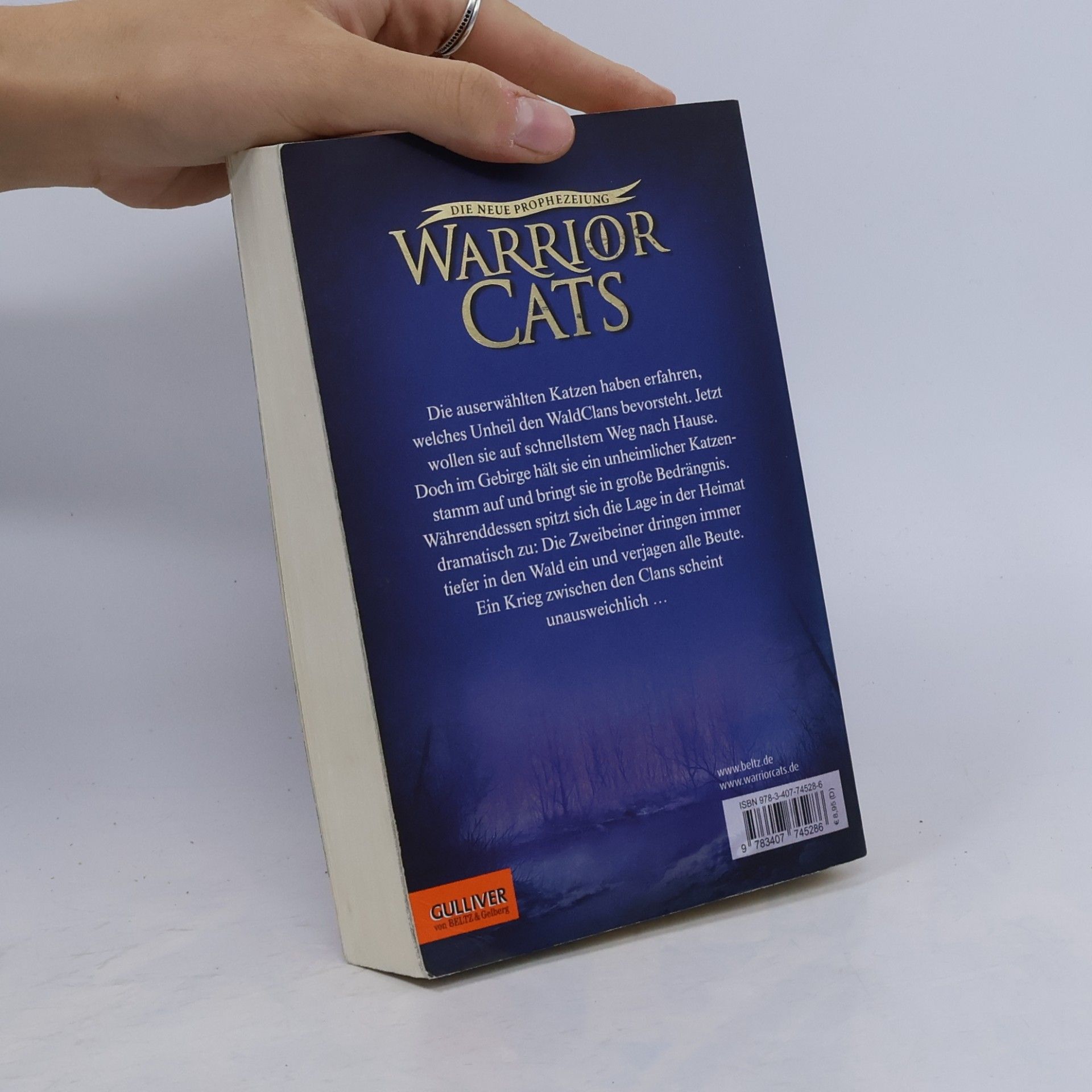Erin Hunter Warrior Cats. Die neue Prophezeiung (Band 2). Mondschein