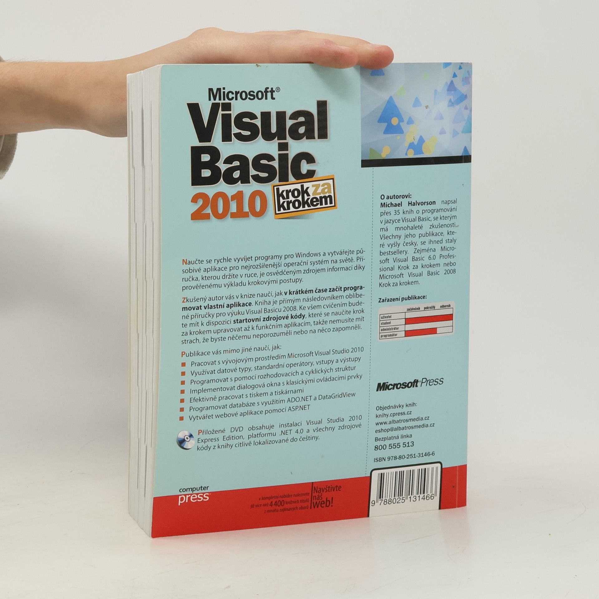 Michael Halvorson Microsoft Visual Basic 2010 : krok za krokem