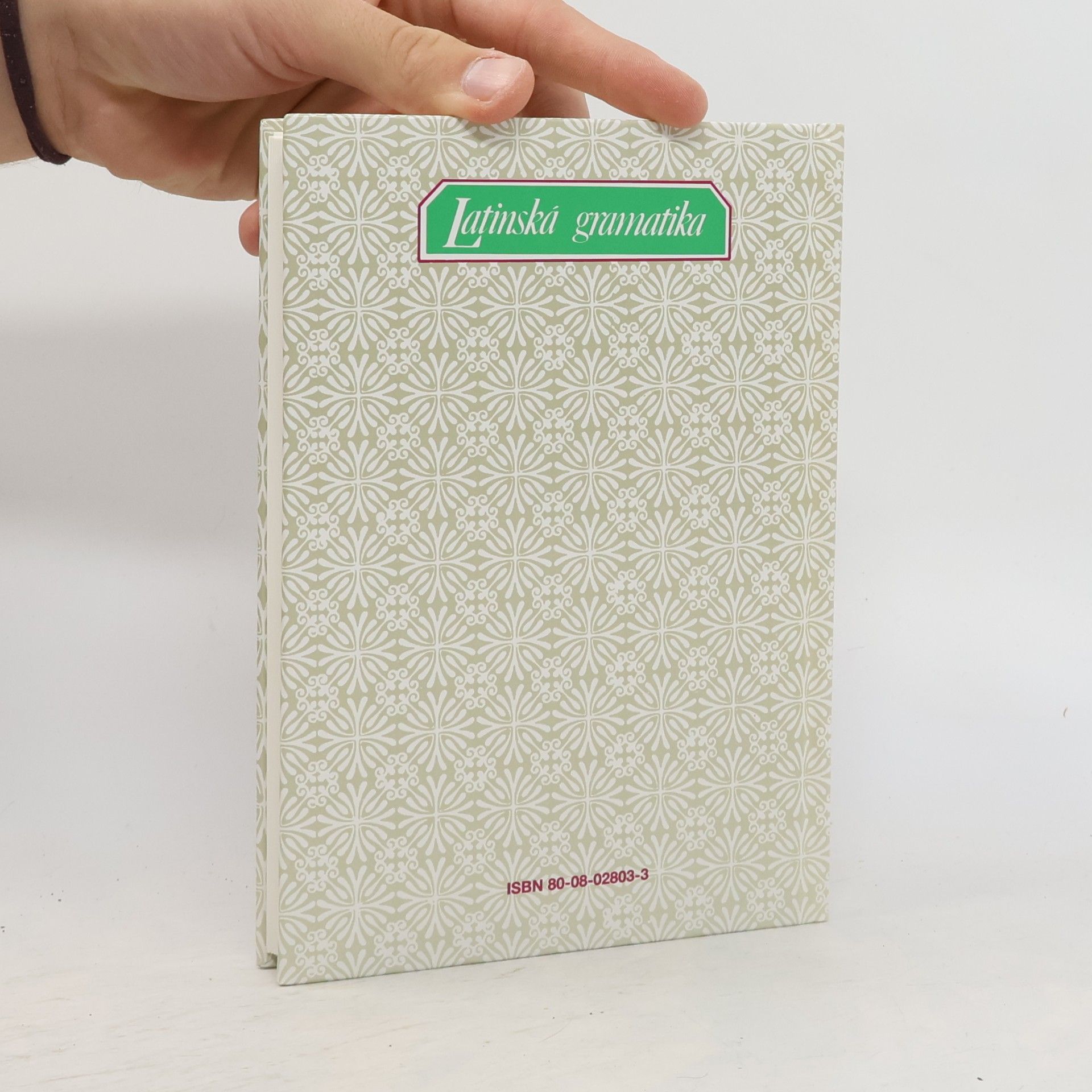 Július Špaňár Latinská gramatika