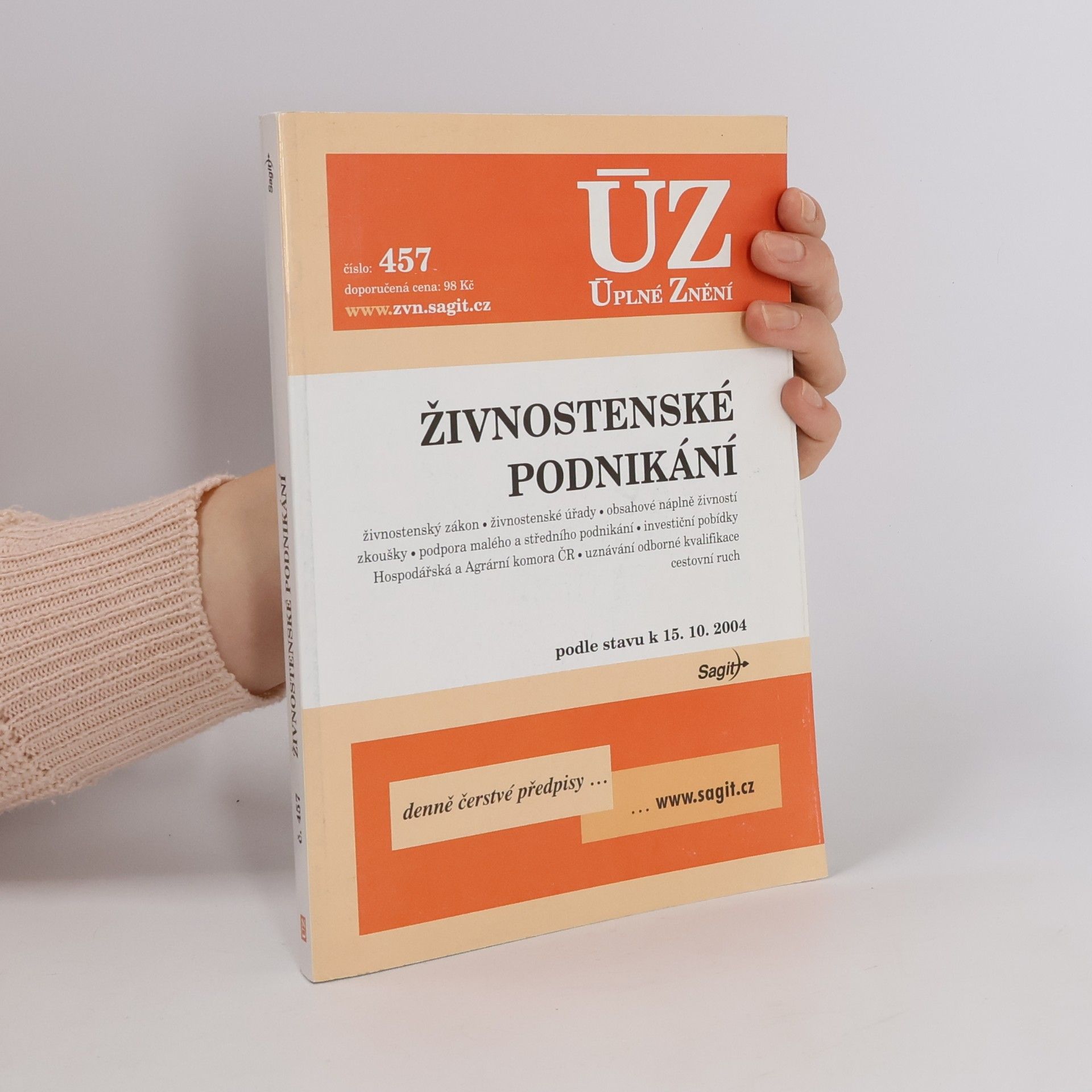 Živnostenské podnikání 457