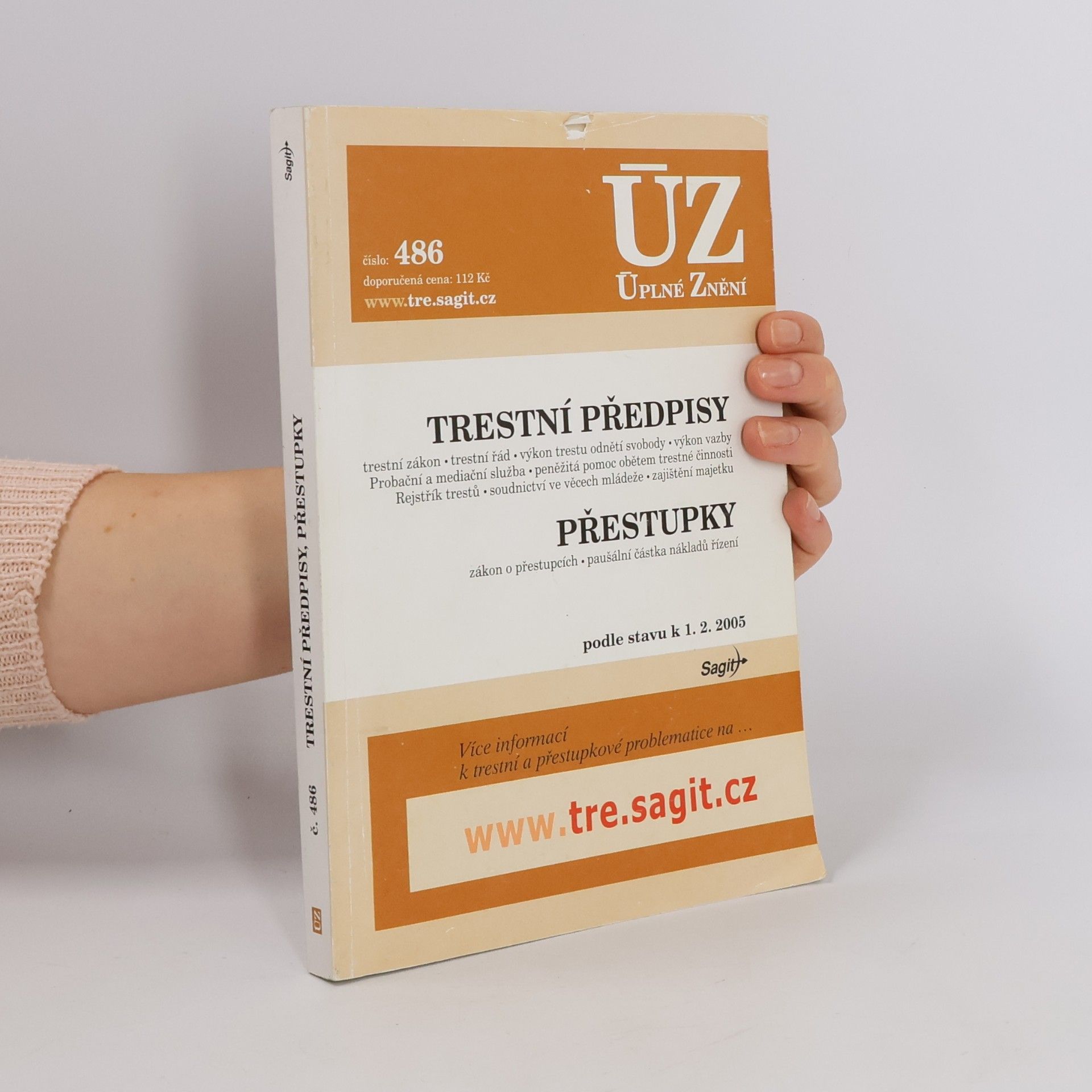 Kolektív autorov Trestní předpisy, Přestupky 486