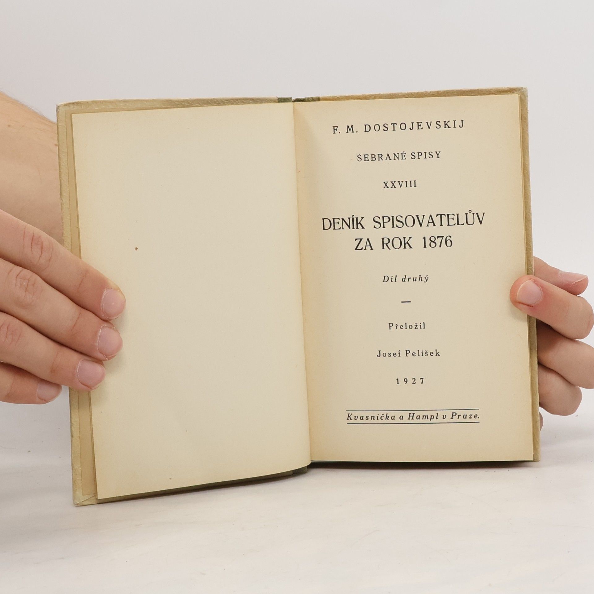 Fjodor Michailowitsch Dostojewski Deník spisovatelův za rok 1876 2
