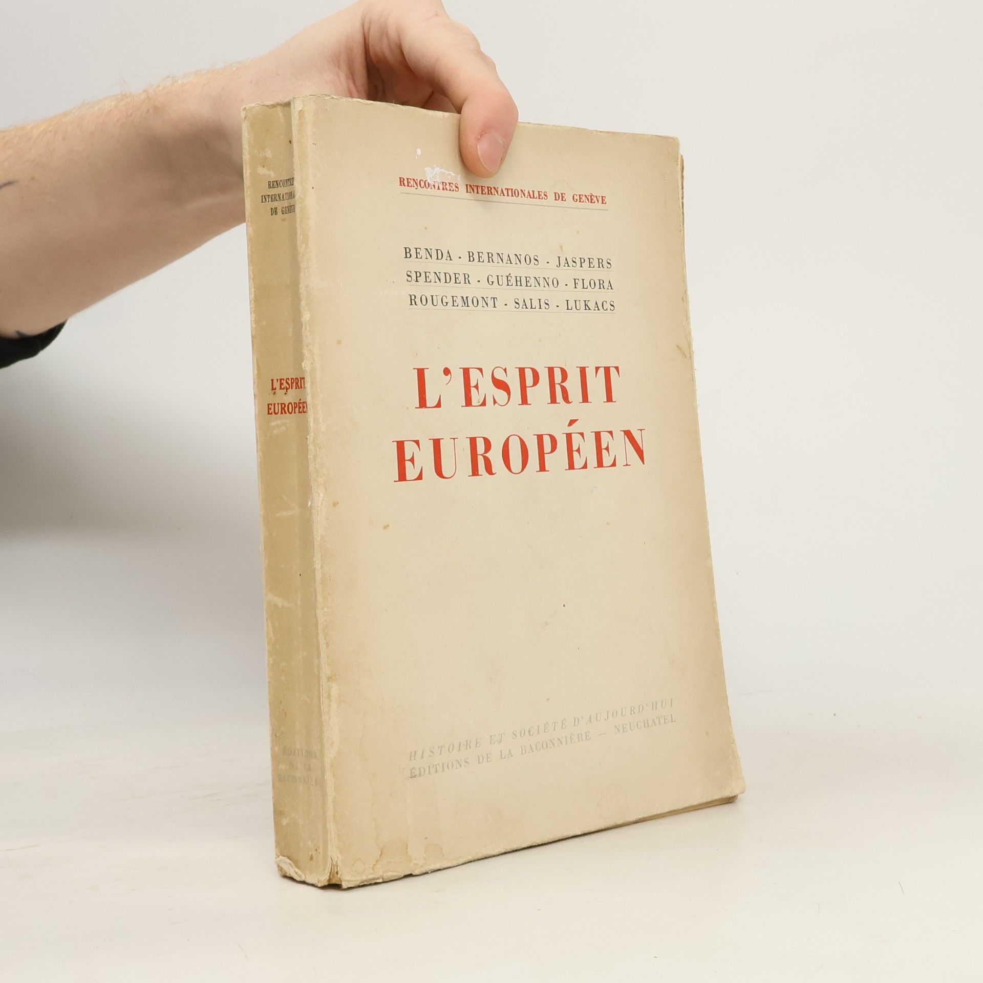 Various authors L'Esprit Européen