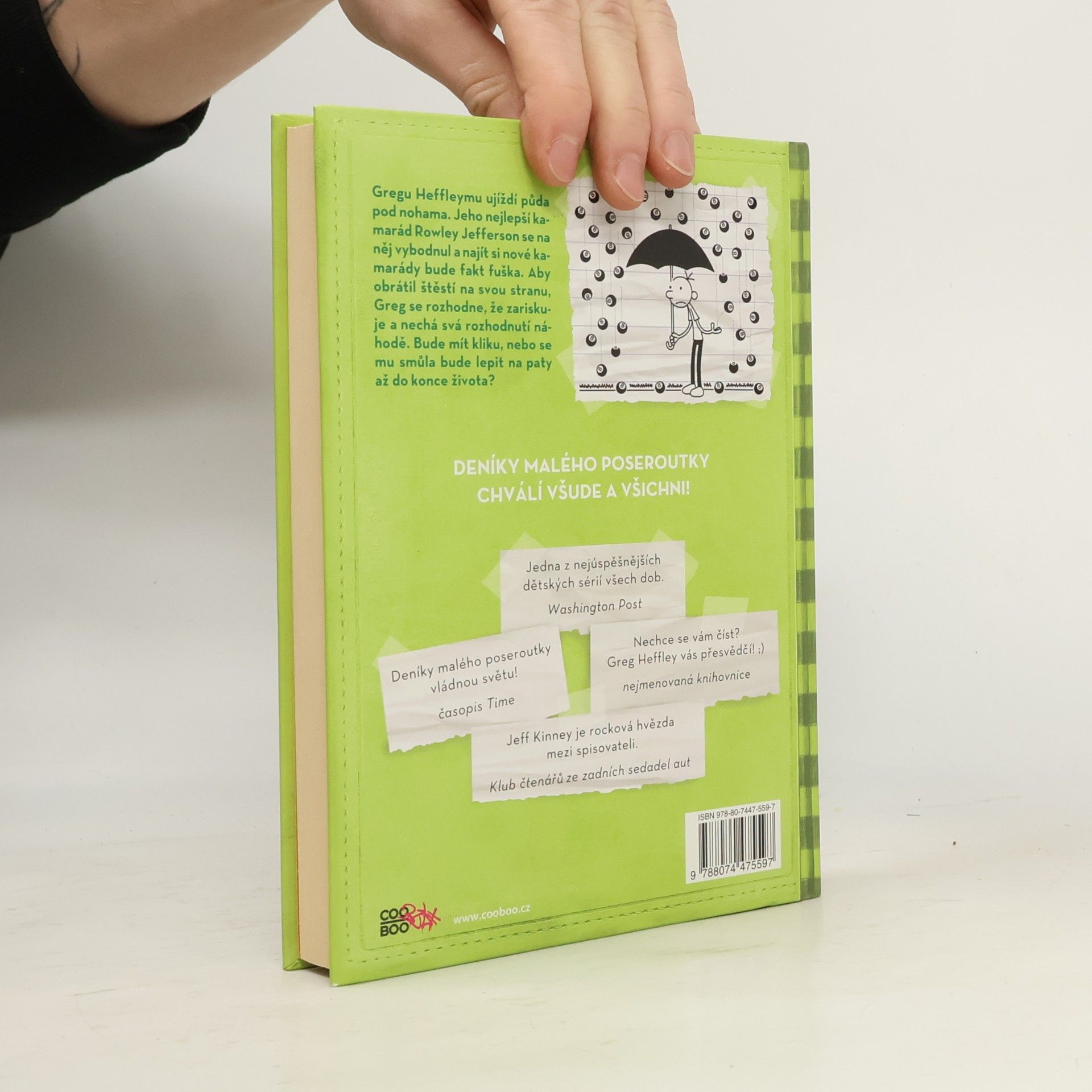 Jeff Kinney Deník malého poseroutky 8. Fakt smůla