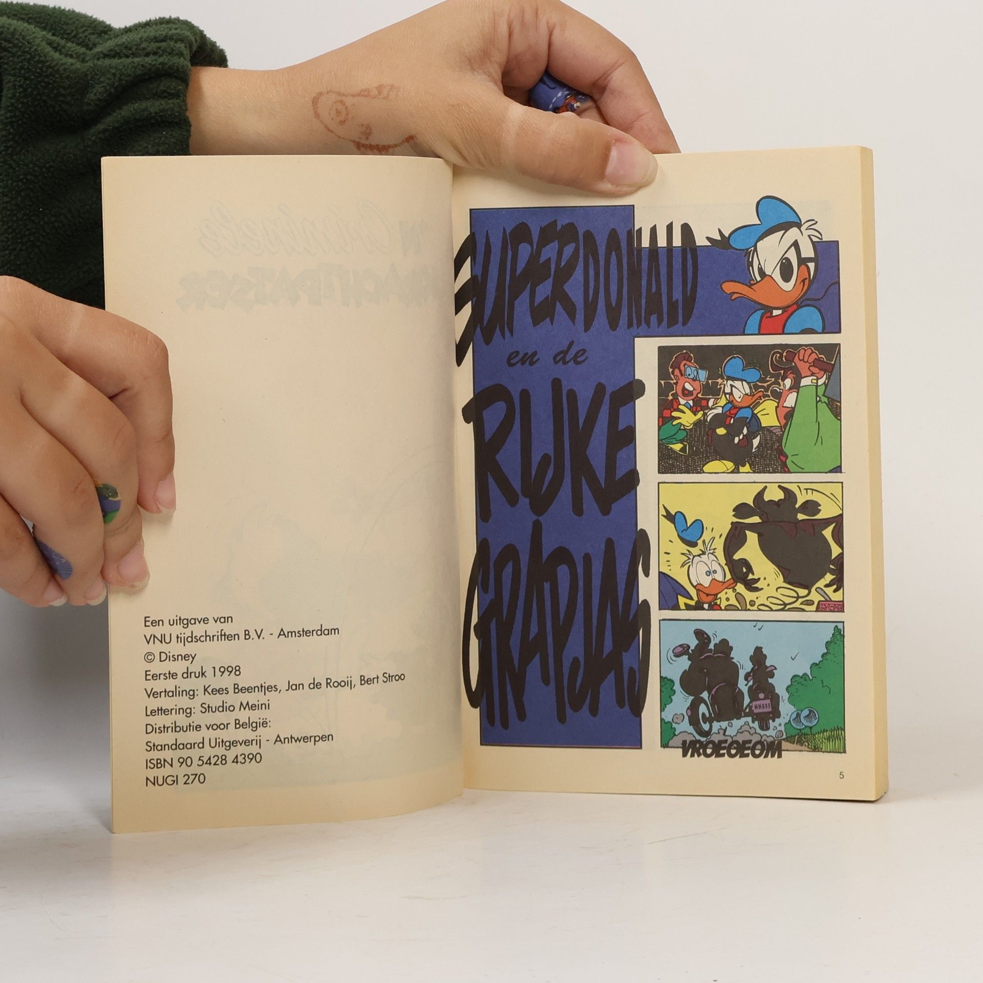 Walt Disney Walt Disney's Donald Duck Pocket - 3e reeks - 52: 'N criminele krachtpatser