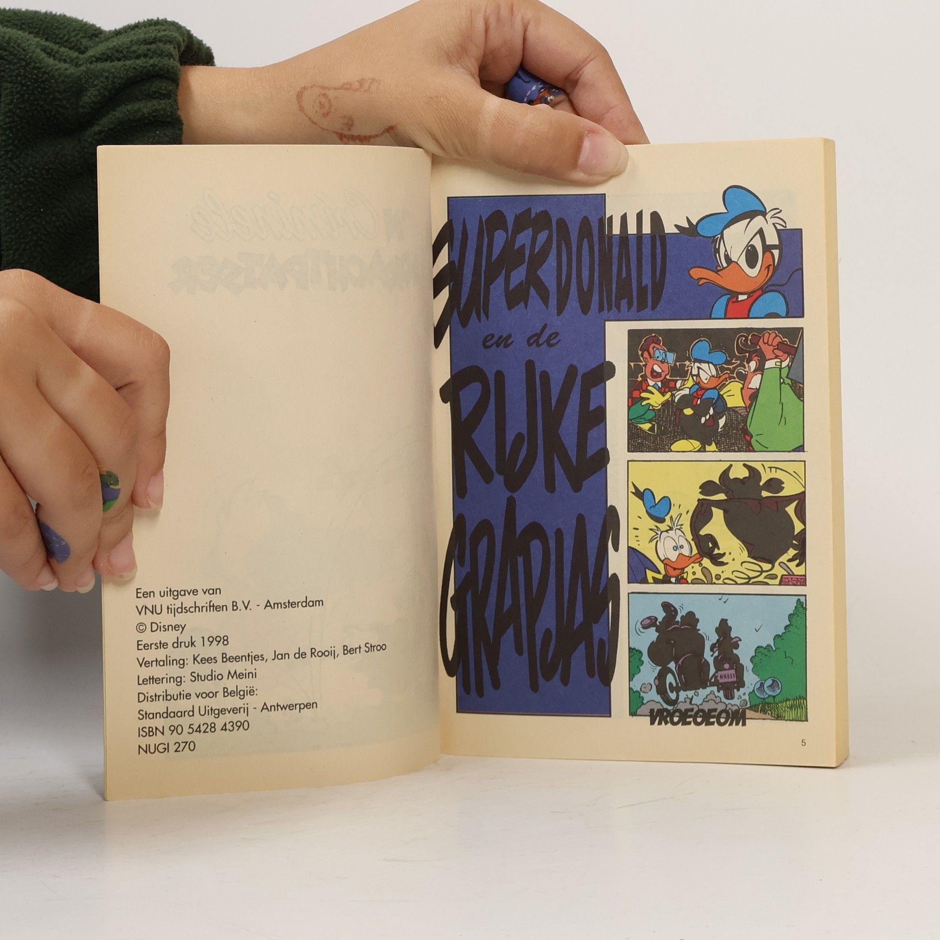 Walt Disney Walt Disney's Donald Duck Pocket - 3e reeks - 52: 'N criminele krachtpatser