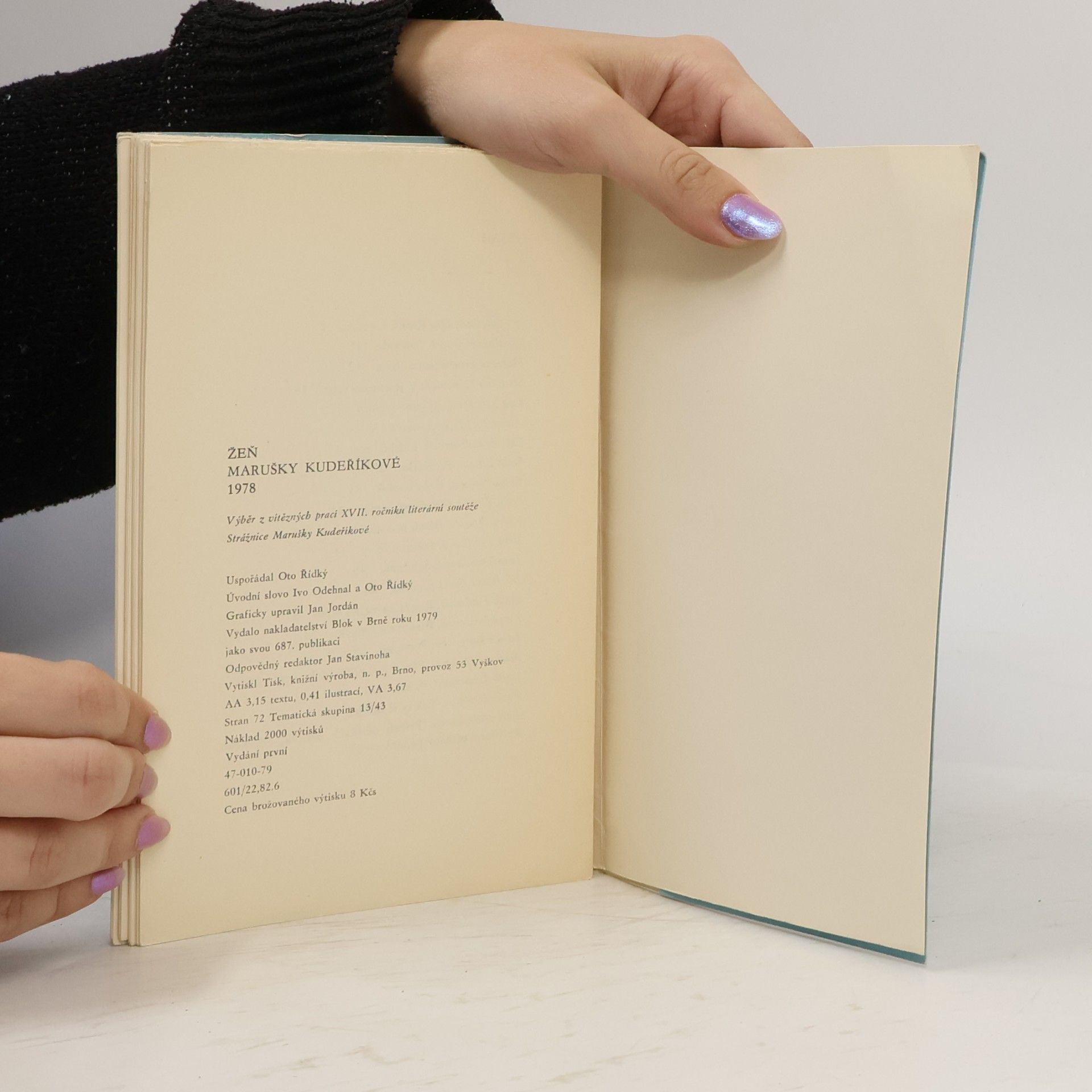 Autorenkollektiv Žeň Marušky Kudeříkové 1978