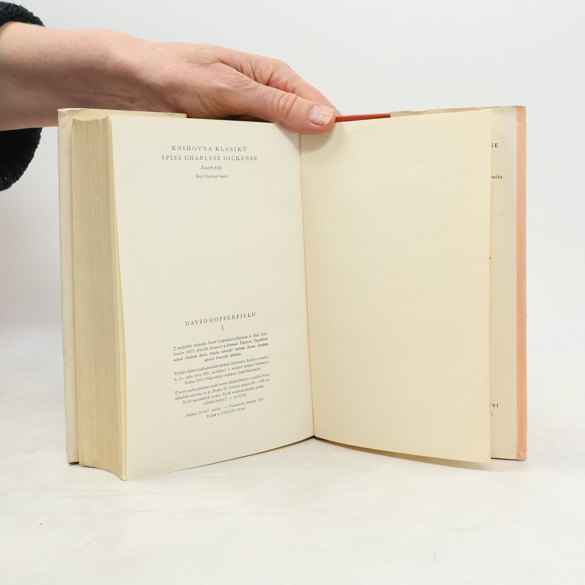 Charles Dickens David Copperfield I - II