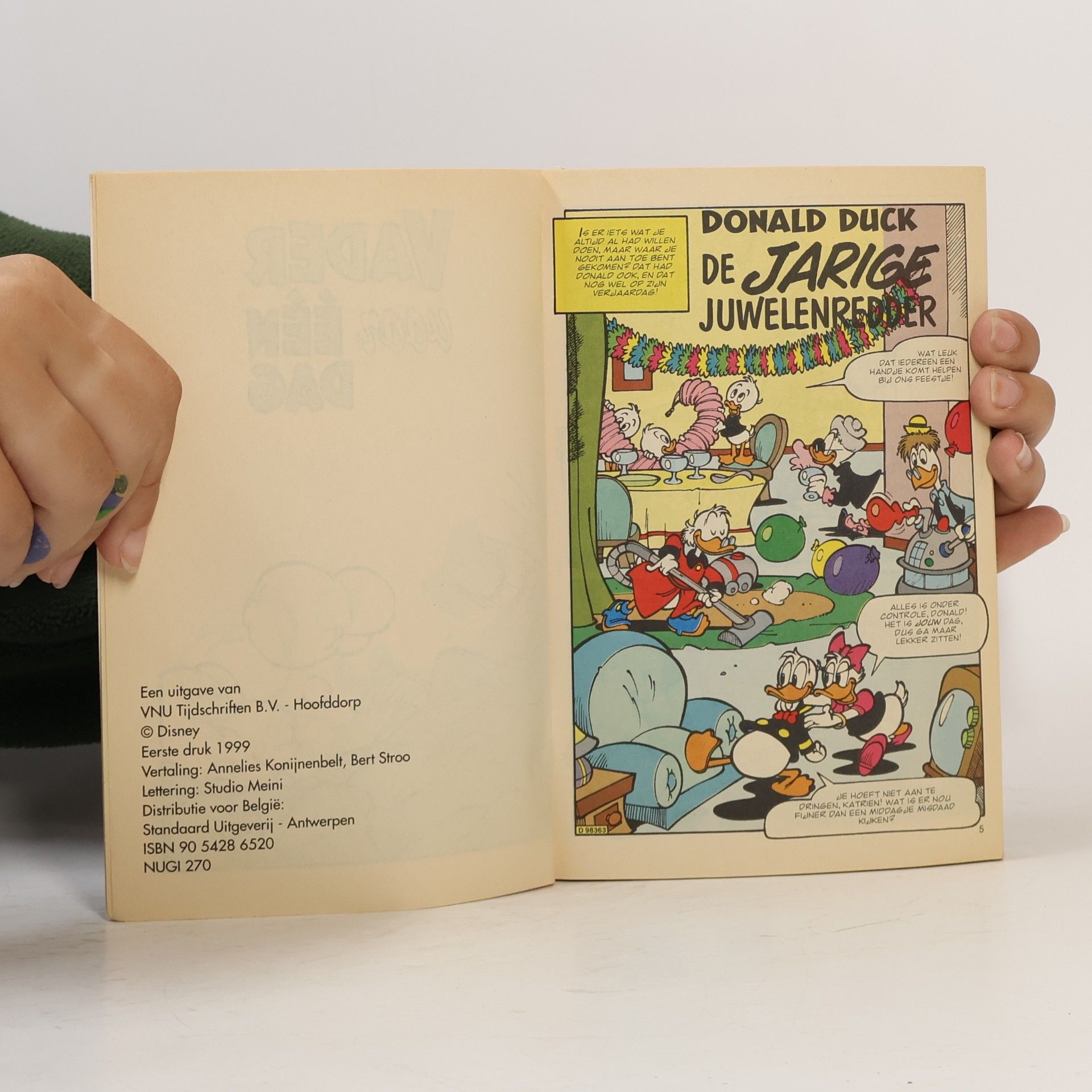 Donald Duck pocket - 3e reeks - 61: Vader voor één dag
