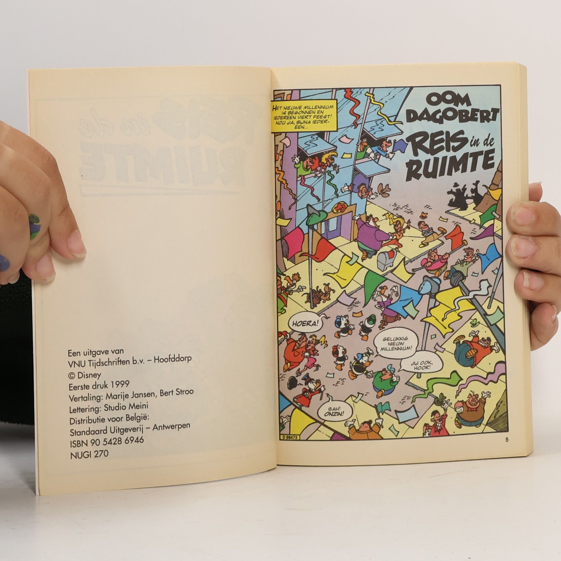 Walt Disney Donald Duck Pocket - 66: Reis in de ruimte