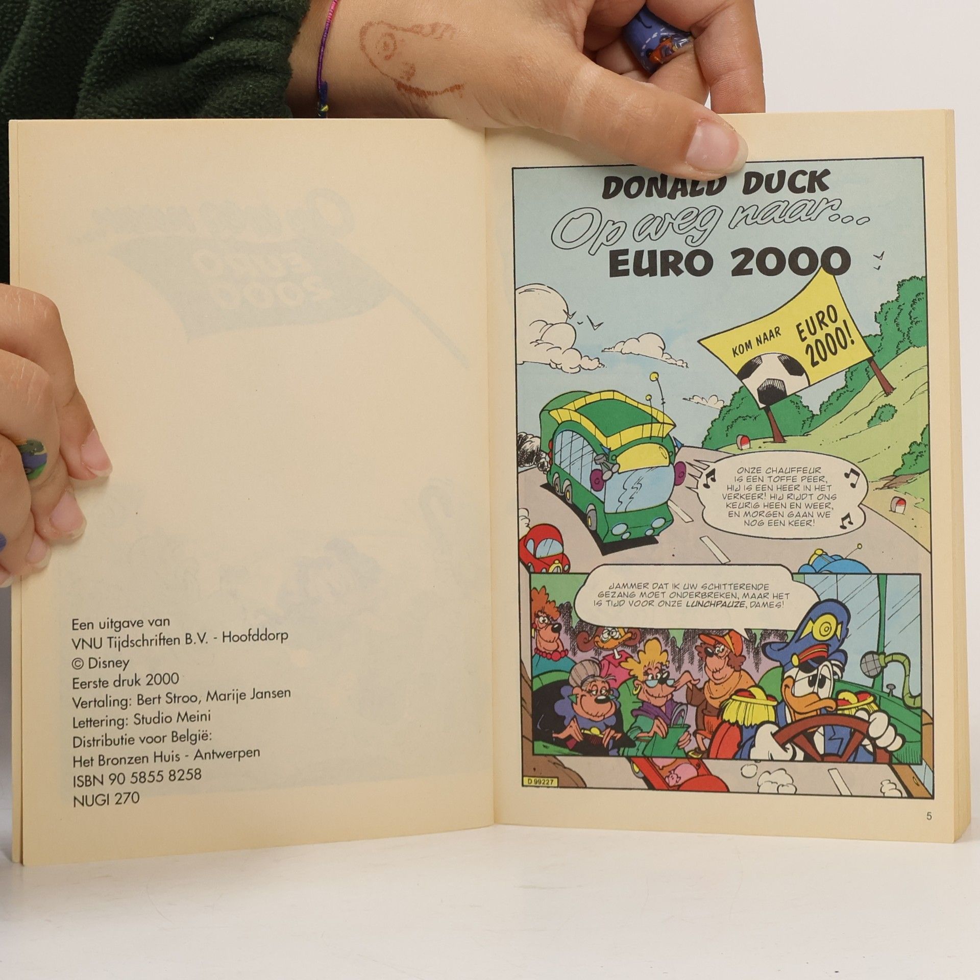 Walt Disney Walt Disney's Donald Duck Pocket - 70: Op weg naar Euro 2000
