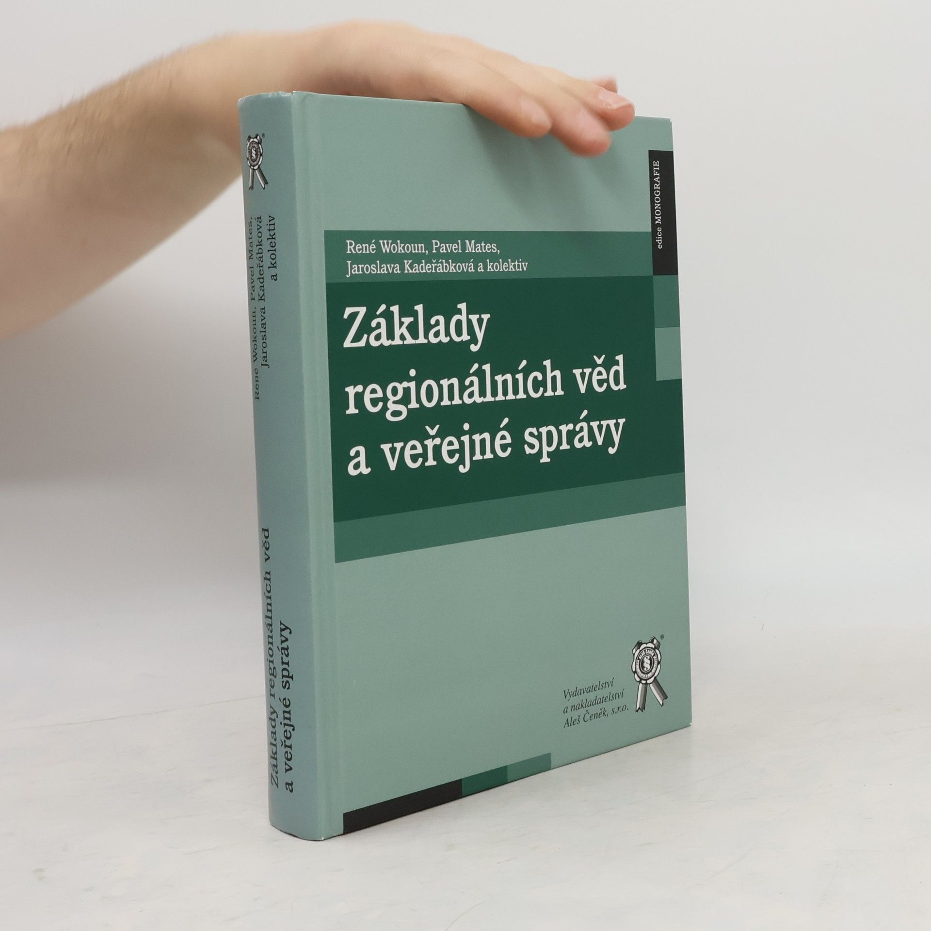 René Wokoun Základy regionálních věd a veřejné správy
