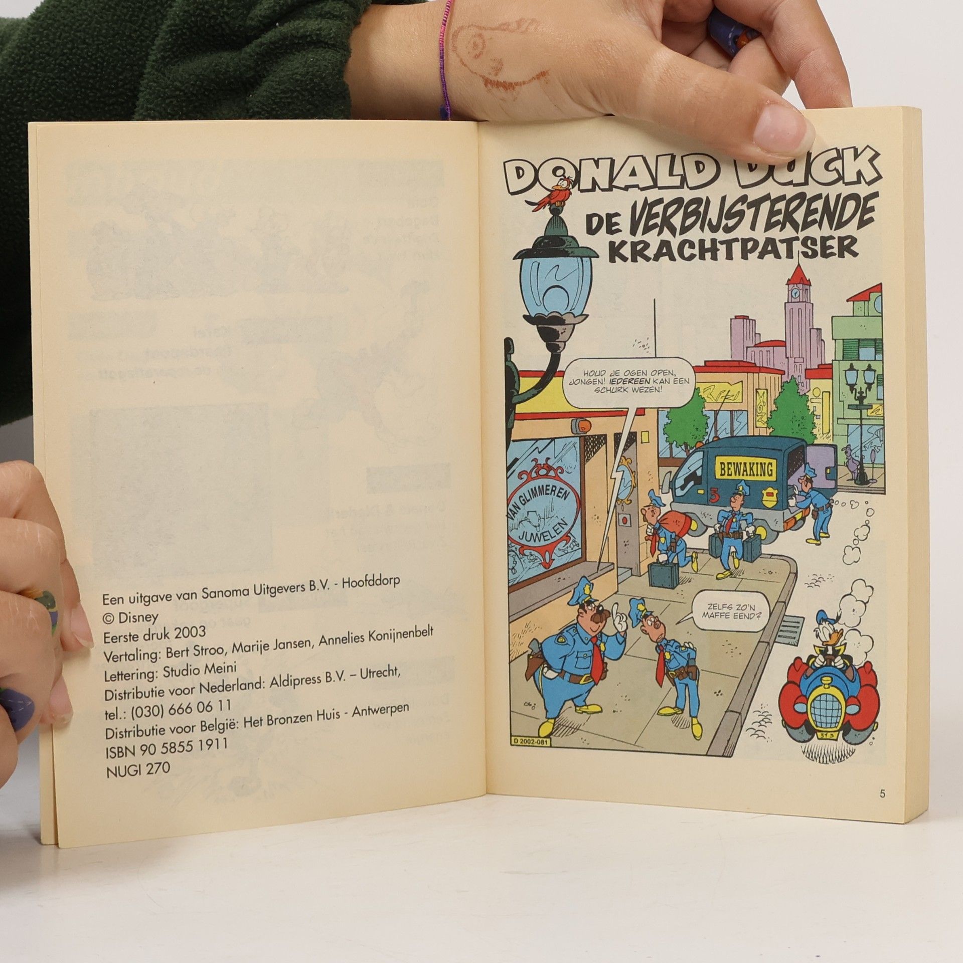 Walt Disney Donald Duck pocket - 3e reeks - 97: De verbijsterende krachtpatser
