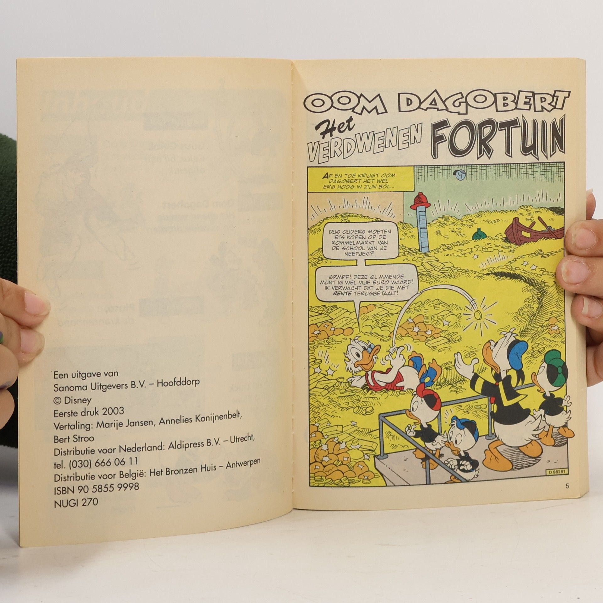 Donald Duck Pocket - 91: Het Verdwenen Fortuin