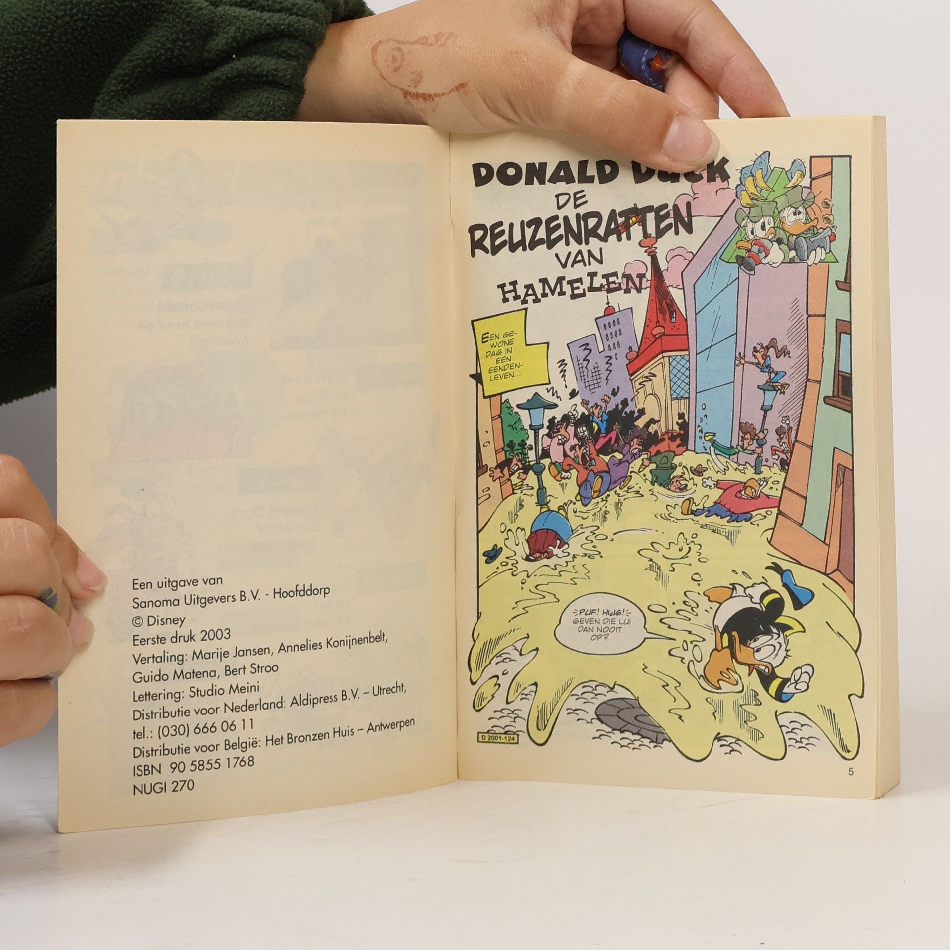 Donald Duck pocket - 3e reeks - 93: De reuzenratten van Hamelen