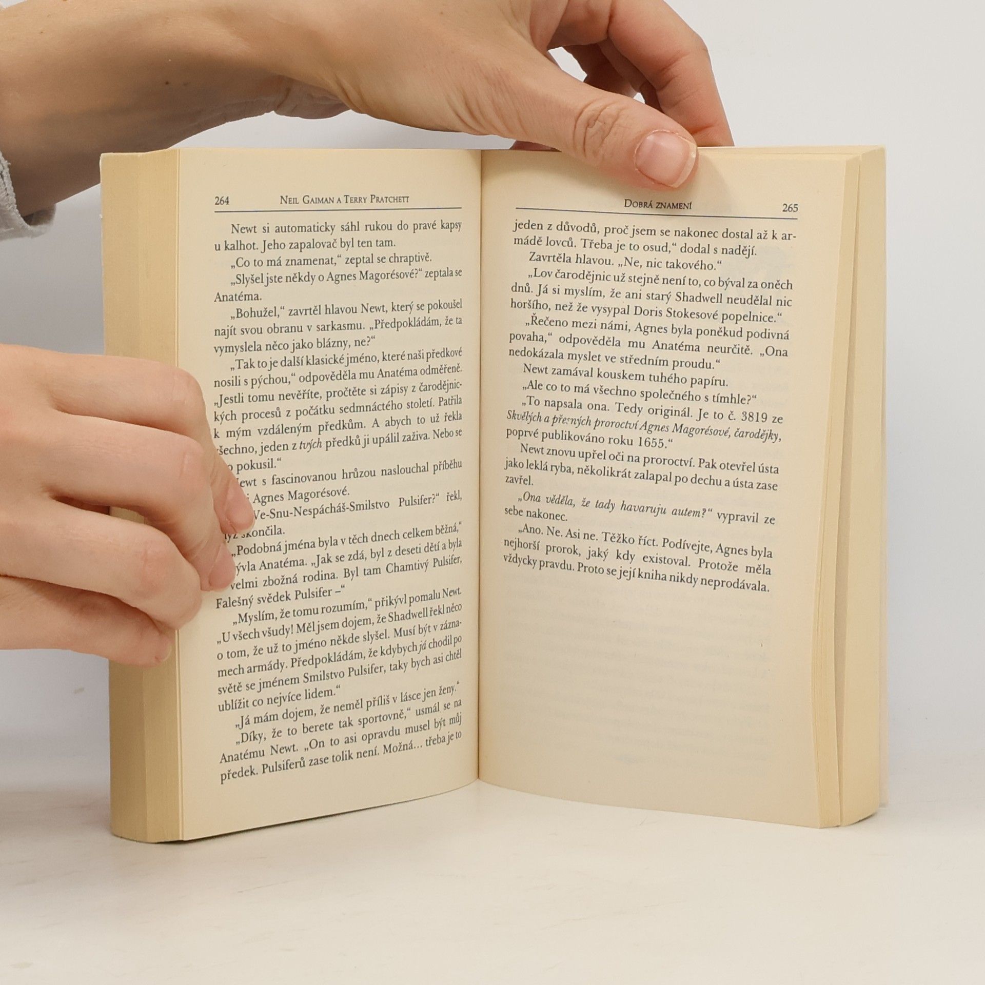 Terry Pratchett Dobrá znamení