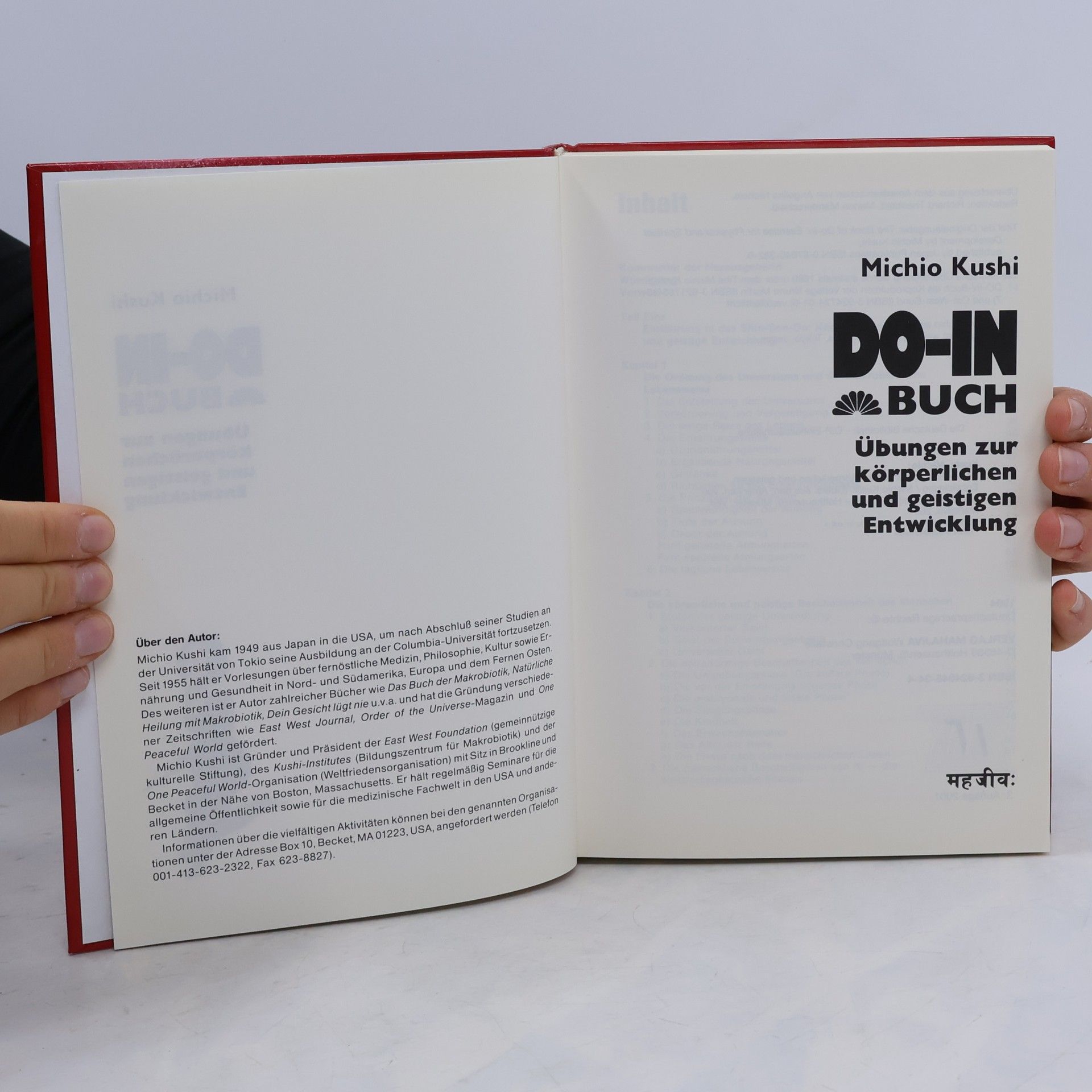 Michio Kushi Do-In-Buch