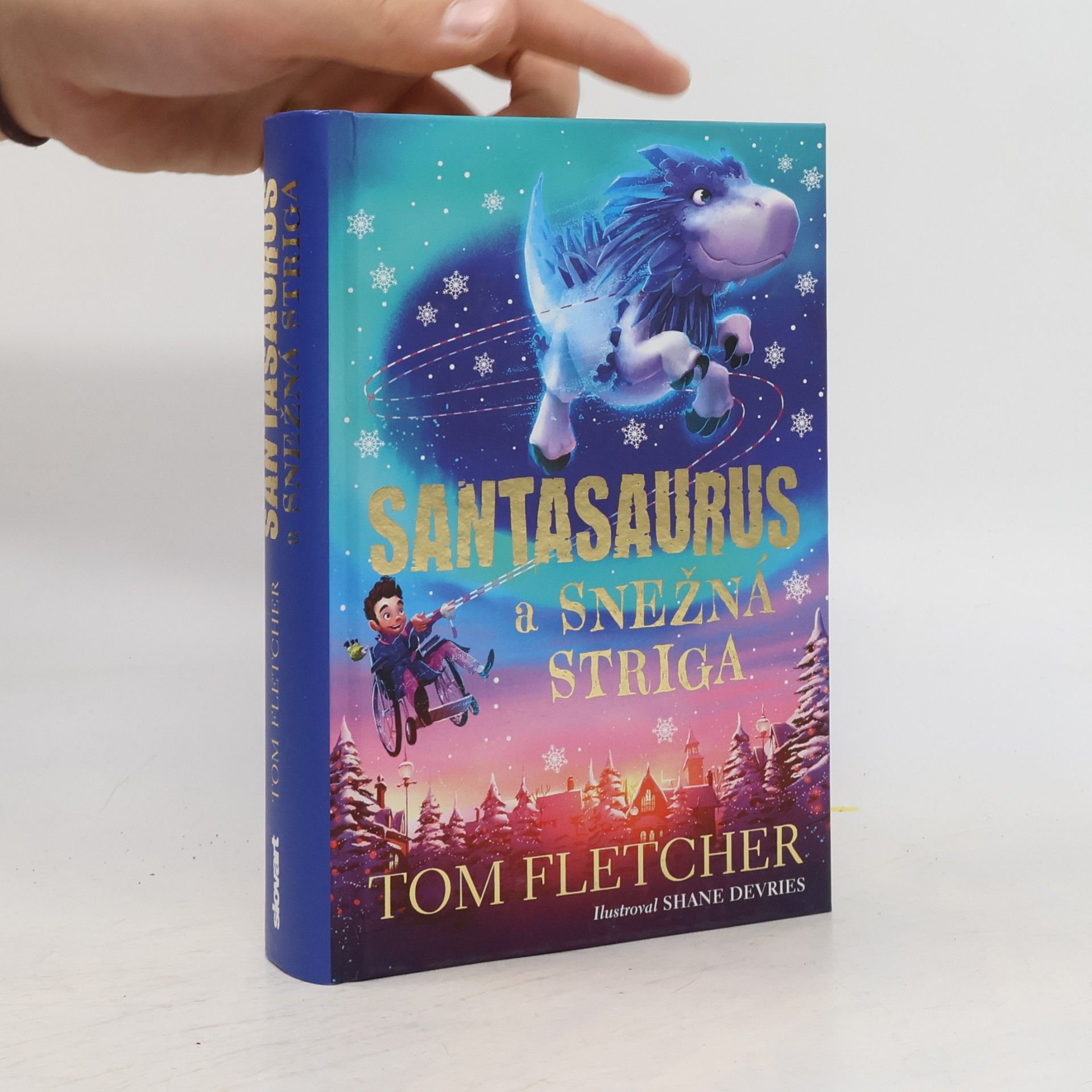 Tom Fletcher Santasaurus a snežná striga
