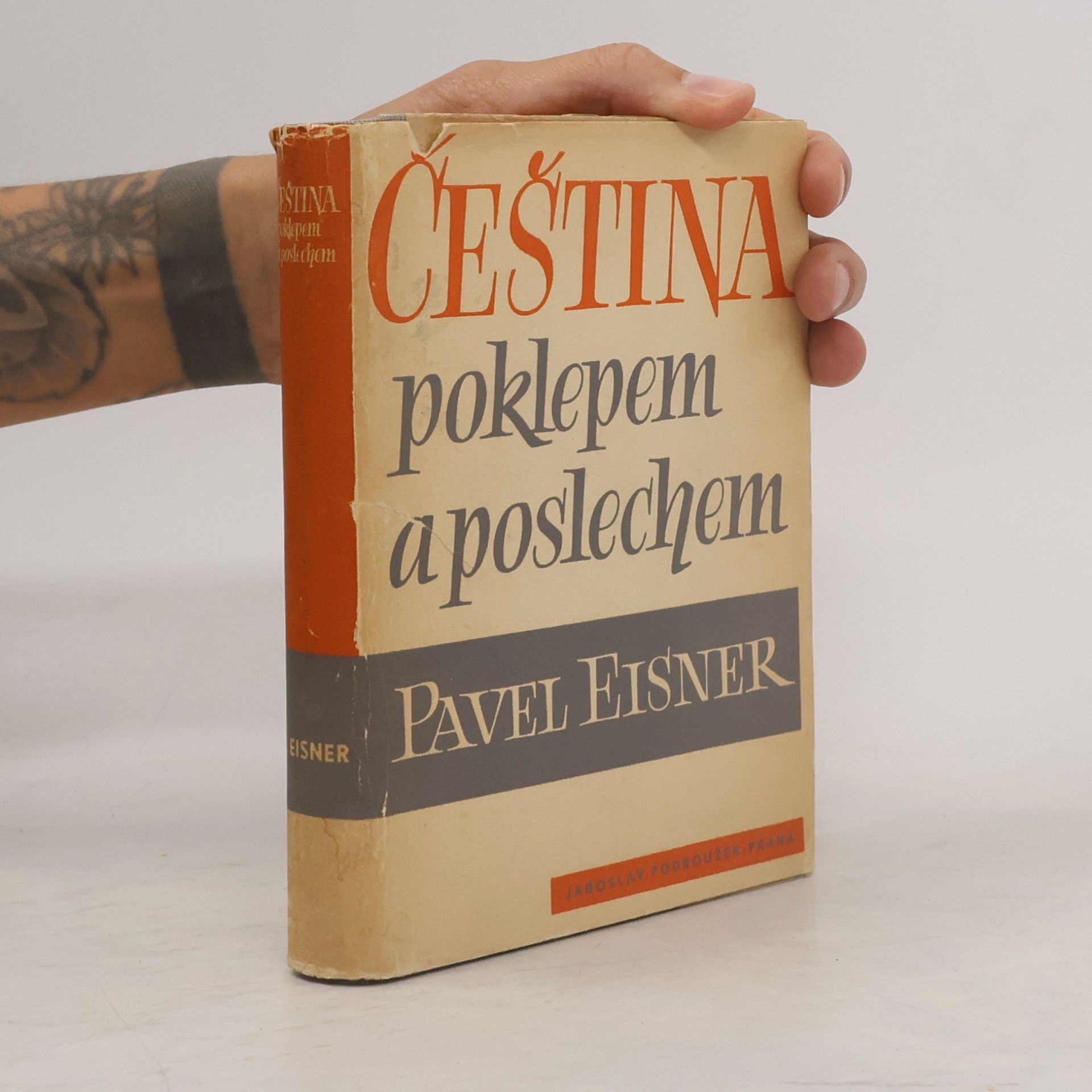 Pavel Eisner Čeština poklepem a poslechem