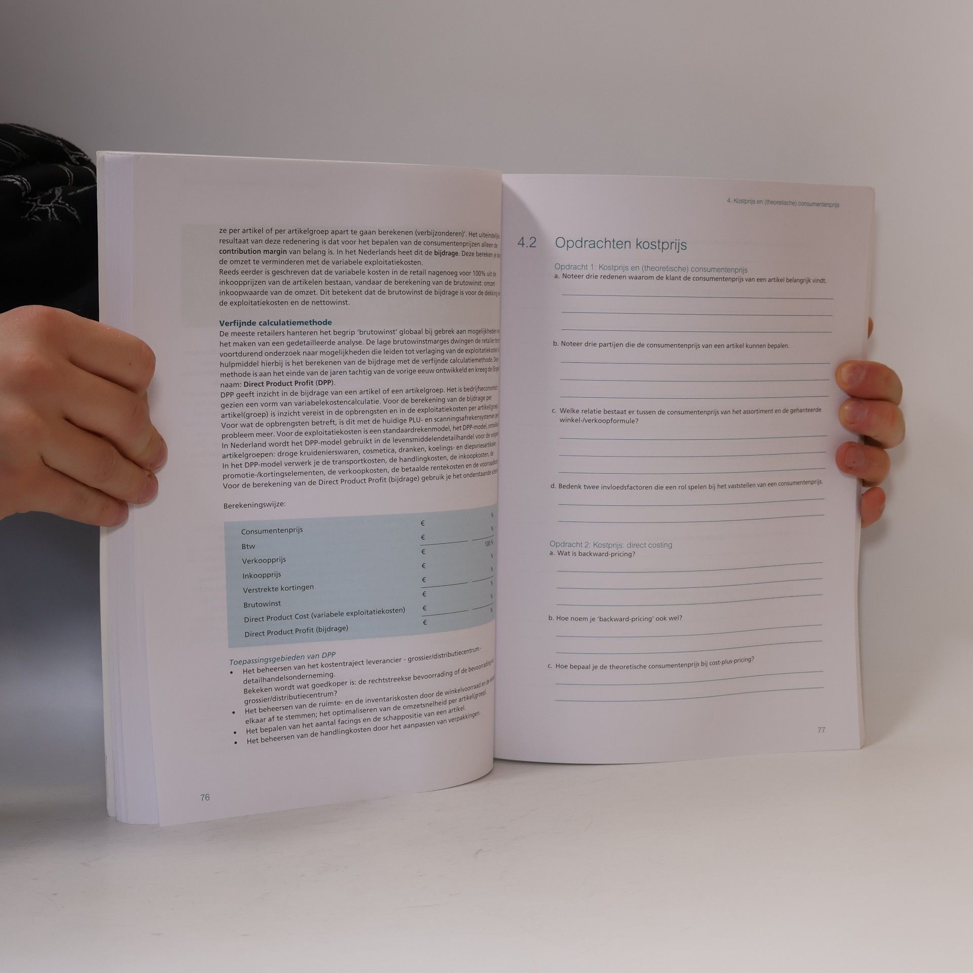G. Duijzings Klantgericht: Bedrijfseconomisch rekenen in de retail 2 niveau 4