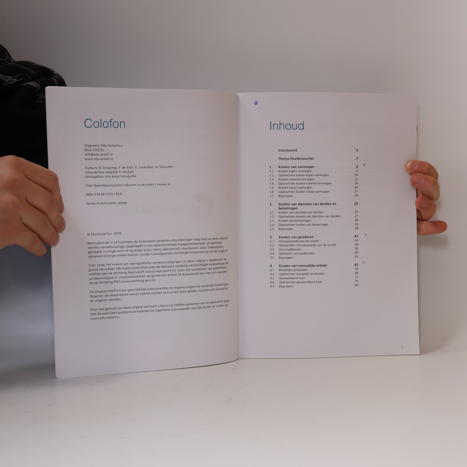 G. Duijzings Bedrijfseconomisch rekenen in de retail 1 niveau 4
