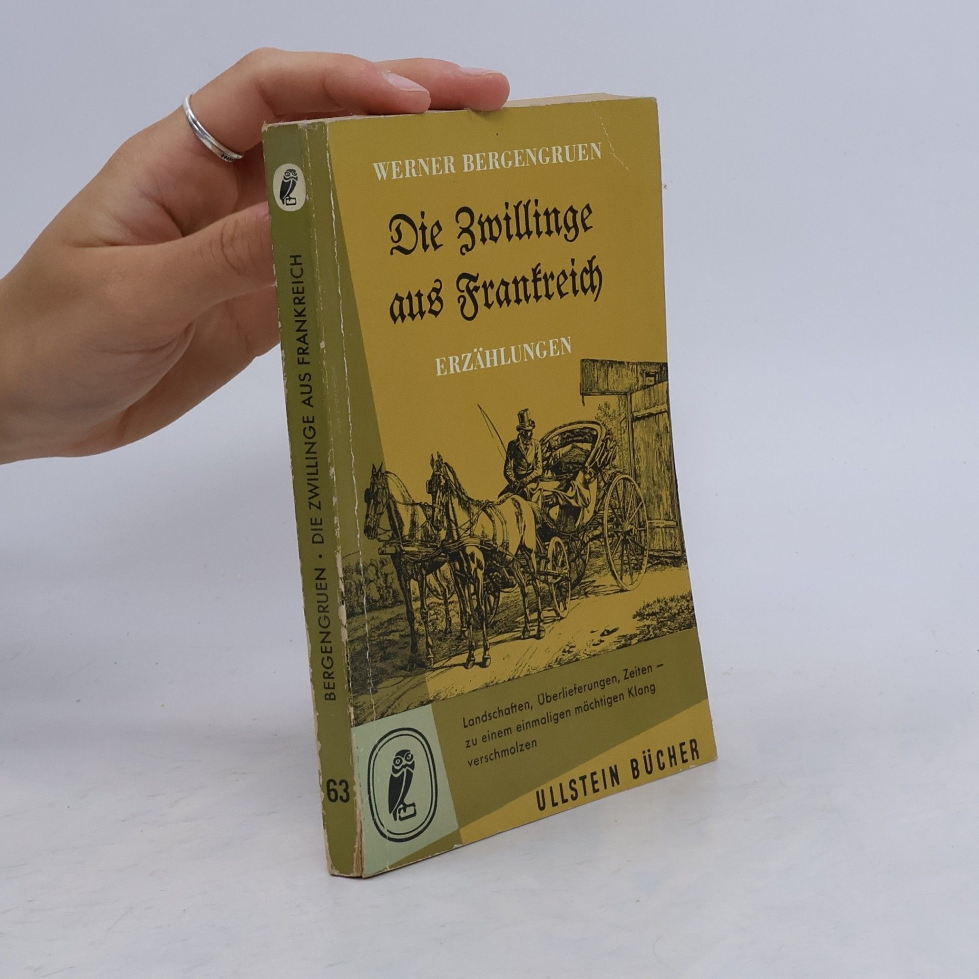 Werner Bergengruen Die Zwillinge aus Frankreich