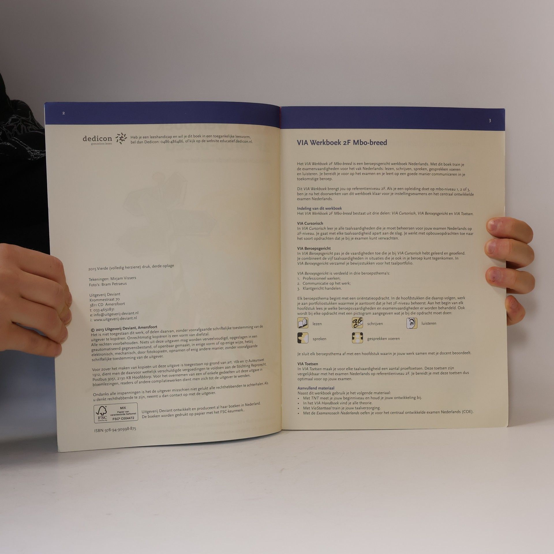 Ruud van den Belt VIA: Werkboek 2F Mbo-breed