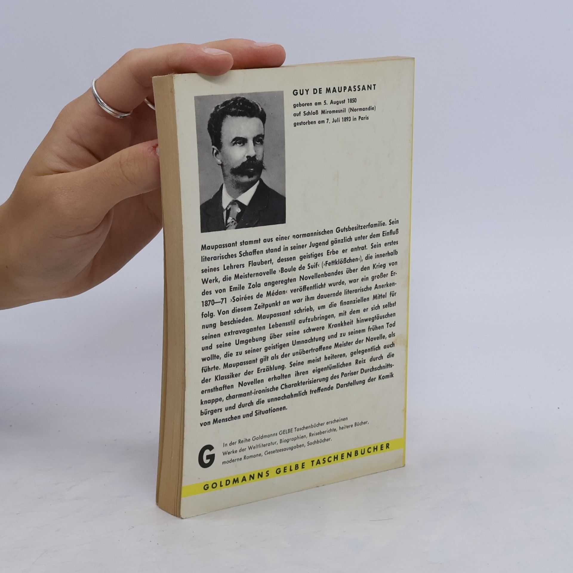 Guy de Maupassant Die Schwestern Rondoli und andere Novellen