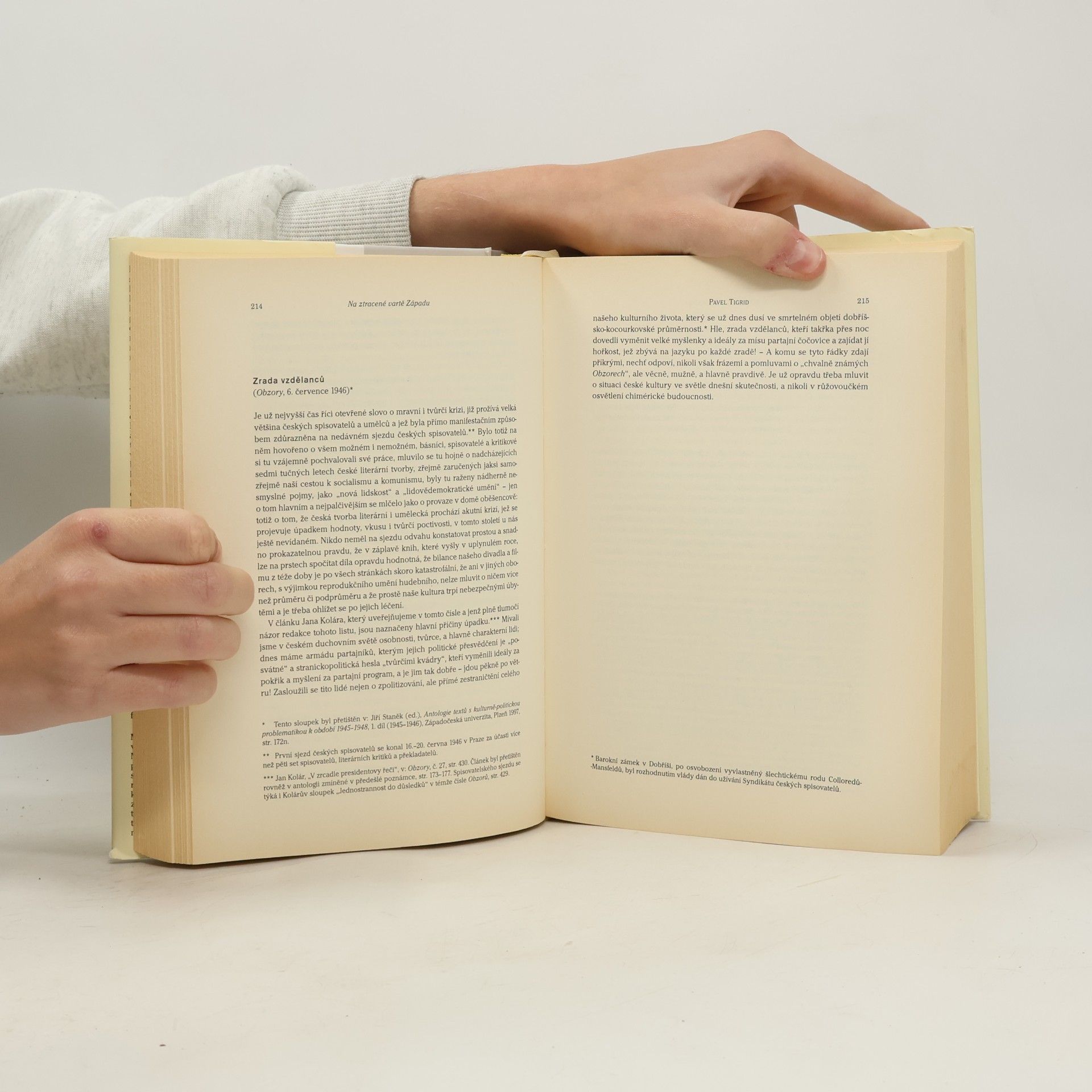 Milan Drápala Na ztracené vartě Západu: Antologie české nesocialistické publicistiky z let 1945-1948